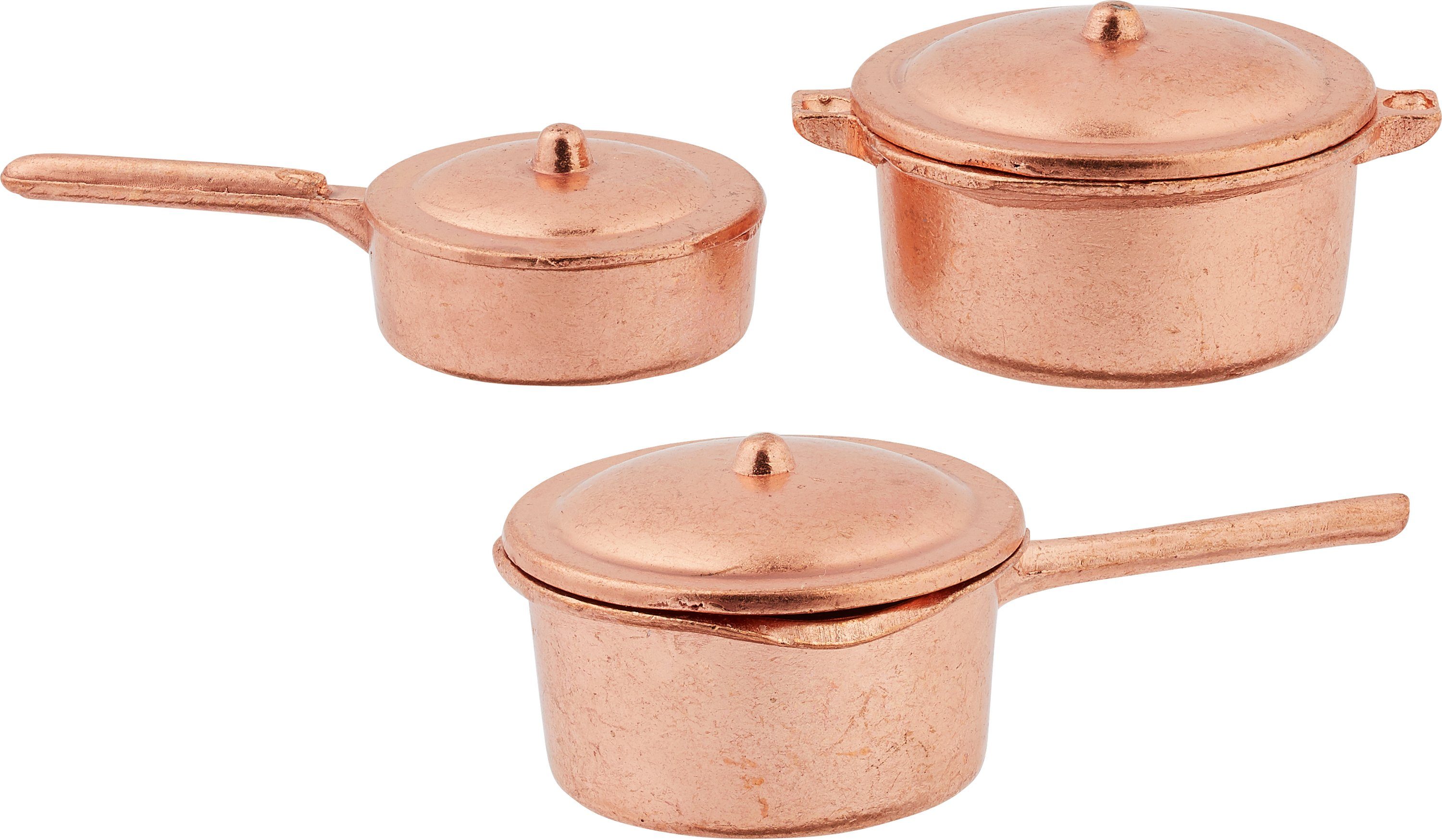 HobbyFun Dekofigur Miniatur Topfset (3 St), 3-teilig 1,8 cm - 4 cm günstig online kaufen