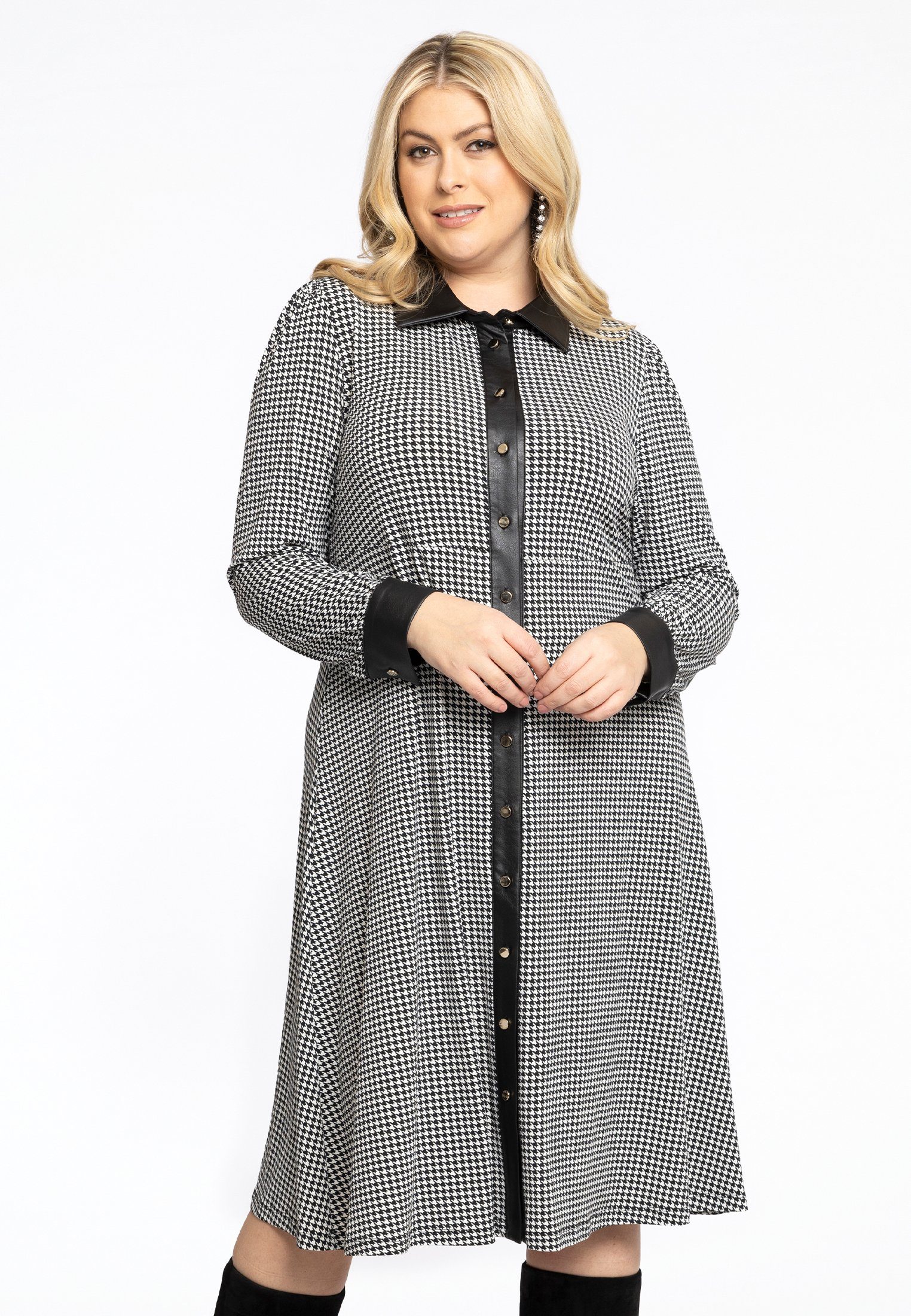 A-Linien-Kleid Damen Kleid Große Größen
