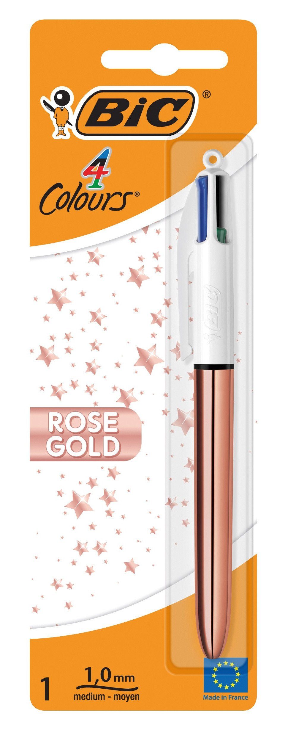 BIC Kugelschreiber BIC Kugelschreiber 4 Farben rose gold