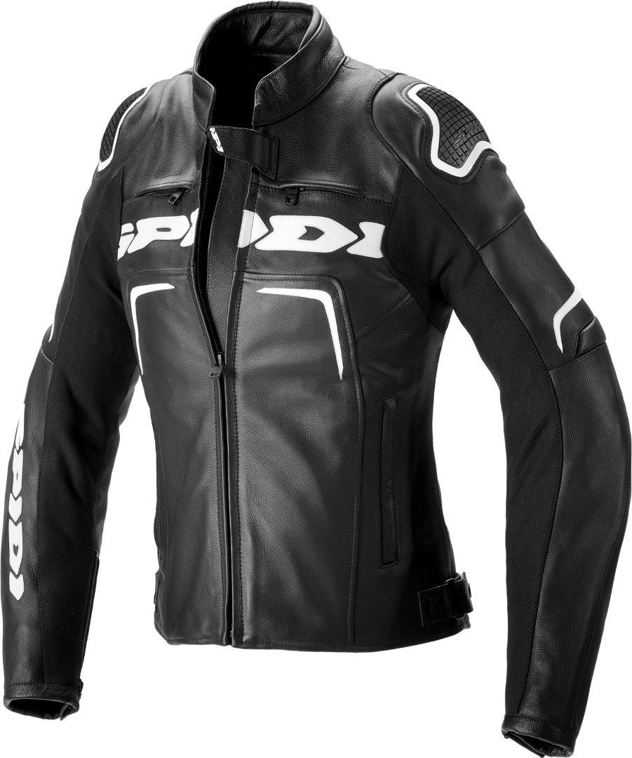 SpiDi Motorradjacke Evorider 2 Damen Motorrad Lederjacke