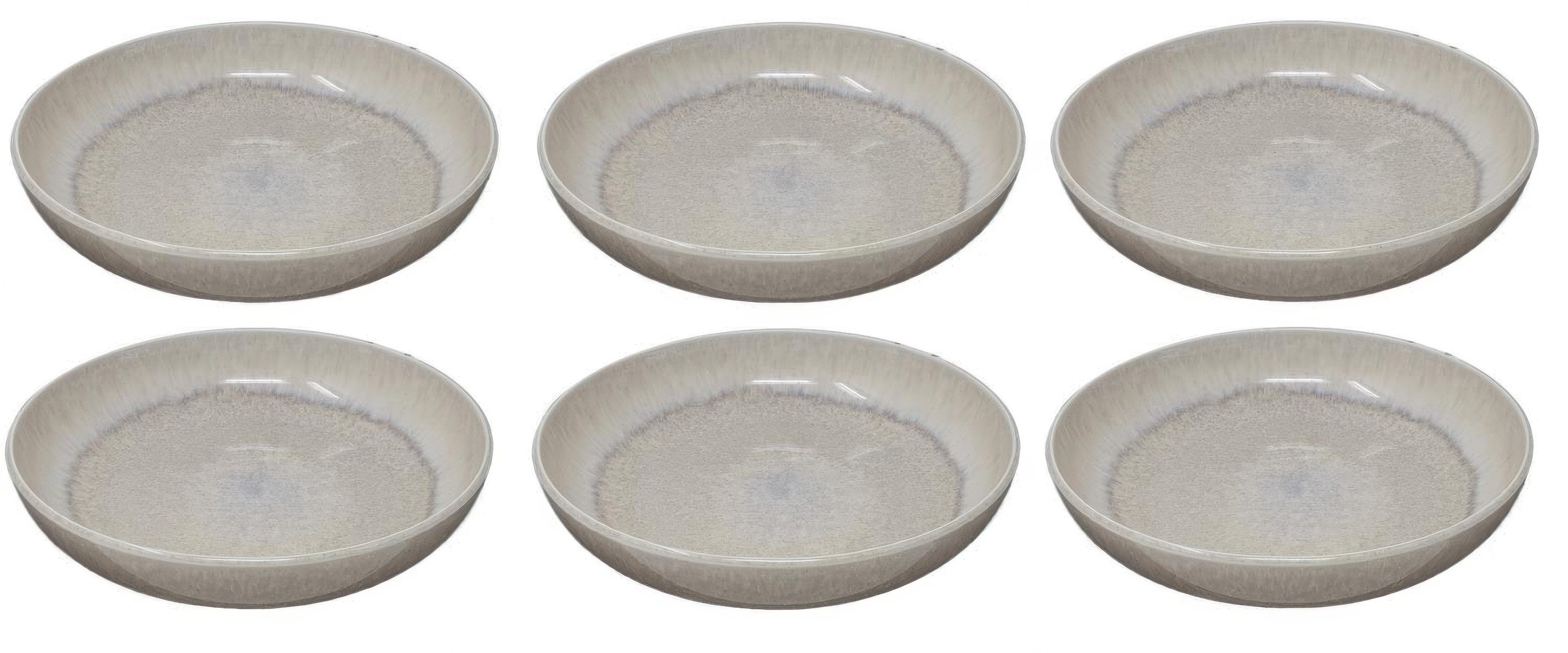 Villeroy & Boch Suppenteller Perlemor Sand, Spülmaschinengeeignet