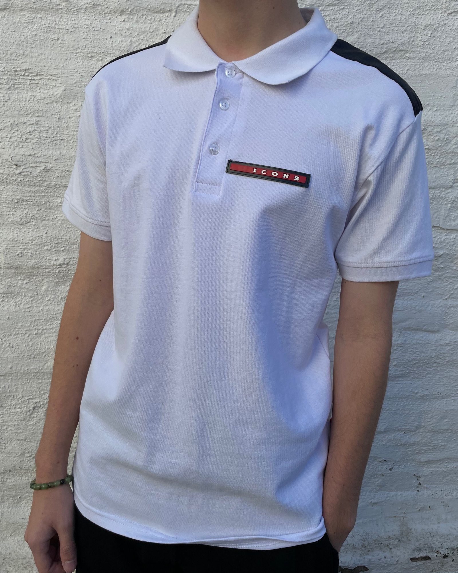 ITALY VIBES Poloshirt ELIO - - Shirt kurzarm - S Gr. in L Polo - weiß erhältlich