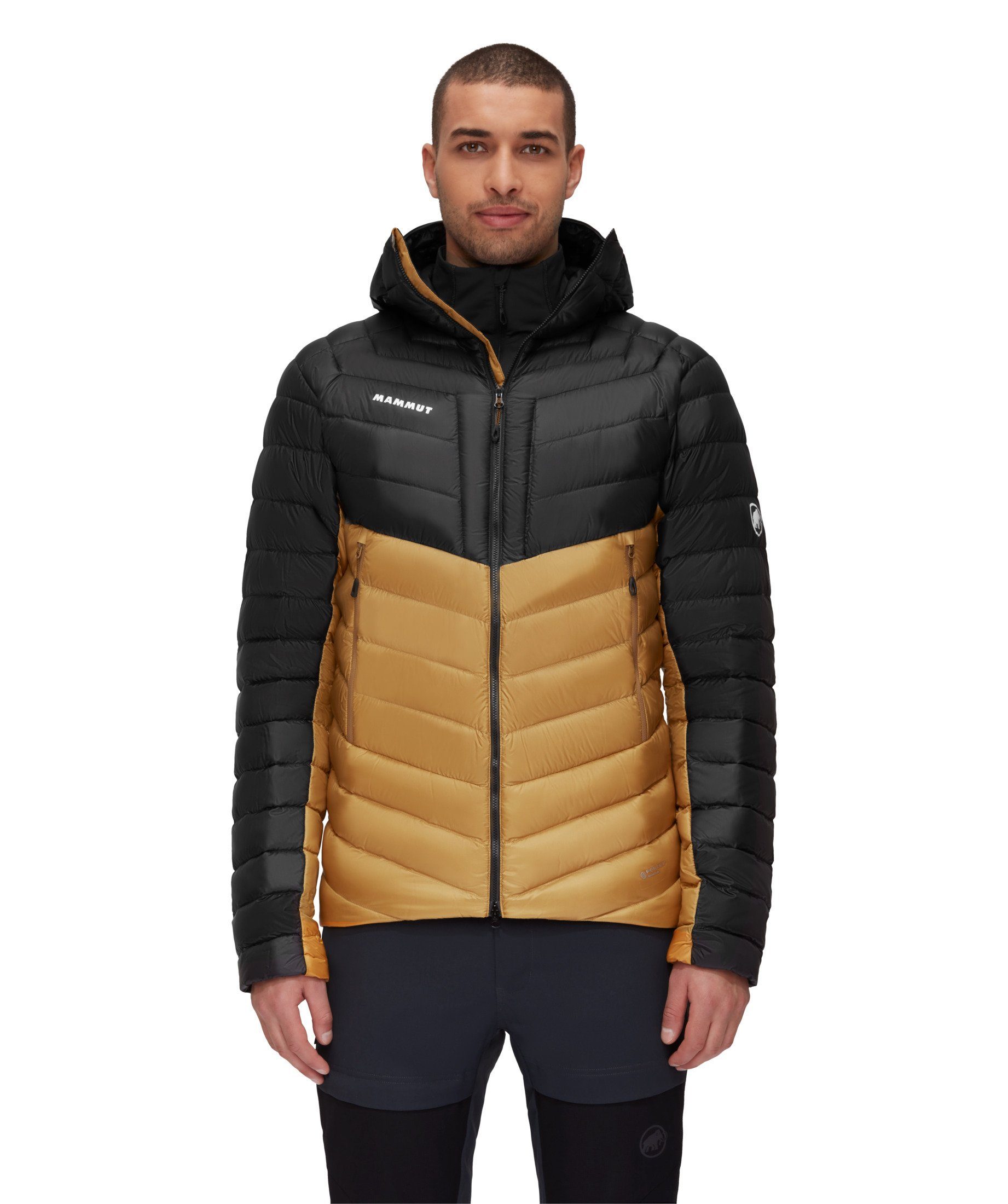 Broad Jacket Mammut Peak cheetah-black IN Hooded Men Outdoorjacke