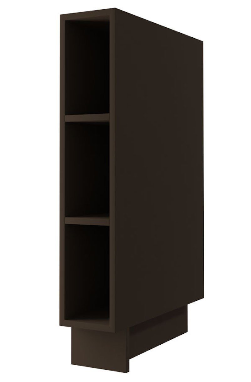 Feldmann-Wohnen Unterschrank D15/0 (1-St) 15cm Farbe wählbar mit 3 Ablagebö günstig online kaufen