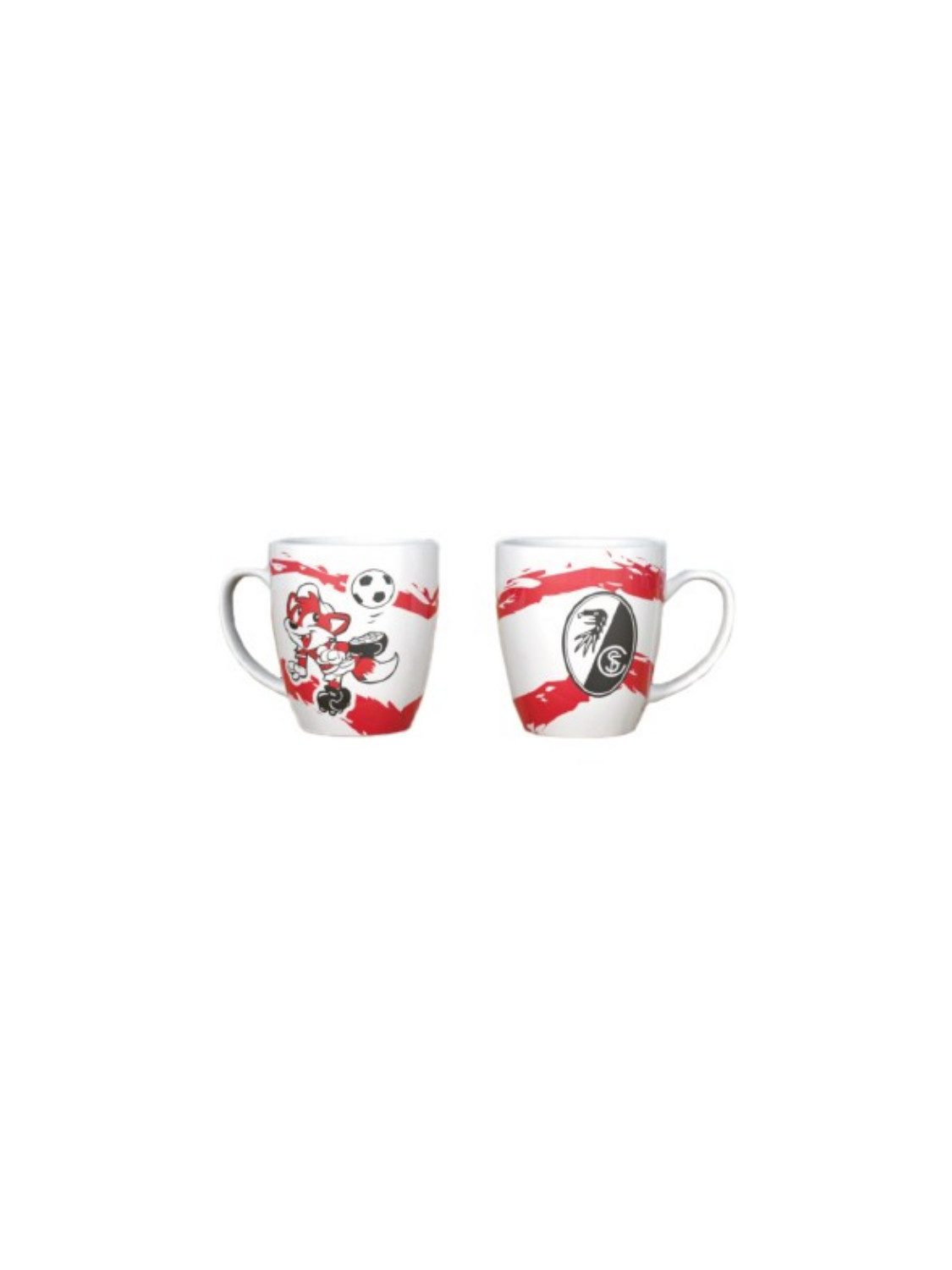 SC Freiburg Becher SC Freiburg Tasse "Kids", Keramik / Porzellan
