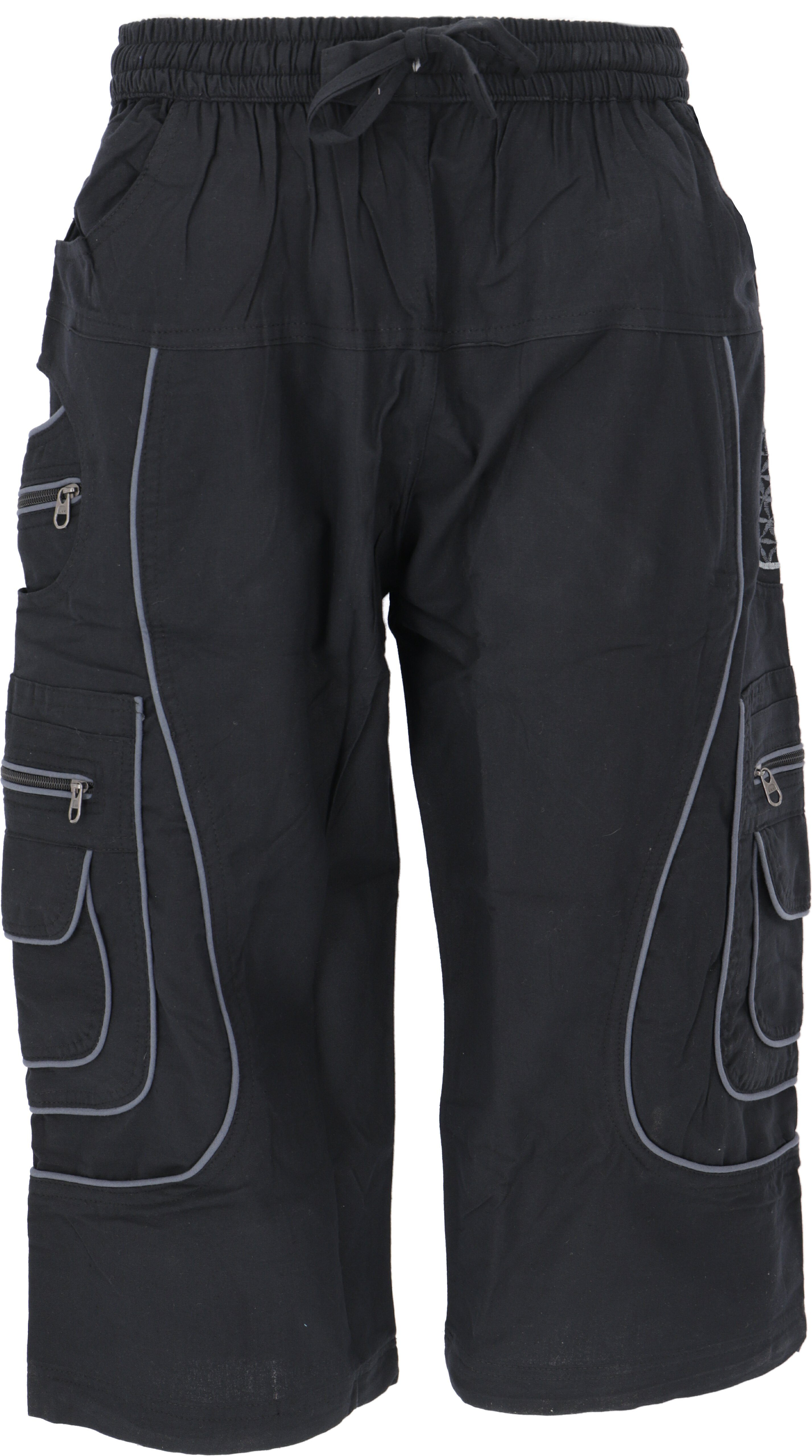 Guru-Shop Relaxhose 3/4 Yogahose, Goa Hose, günstig online kaufen
