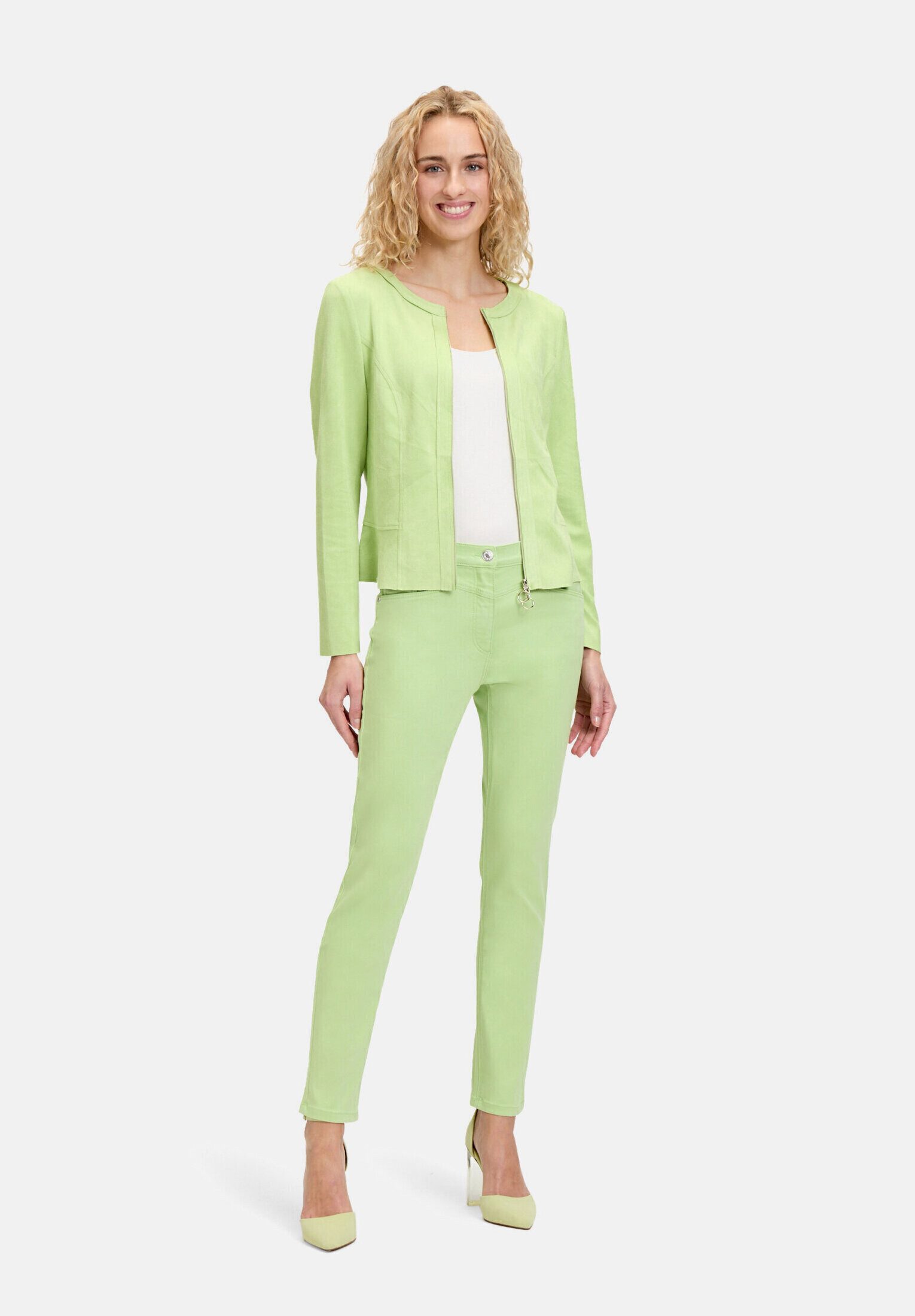 Betty Barclay Jackenblazer Damen mit Reißverschluss Material