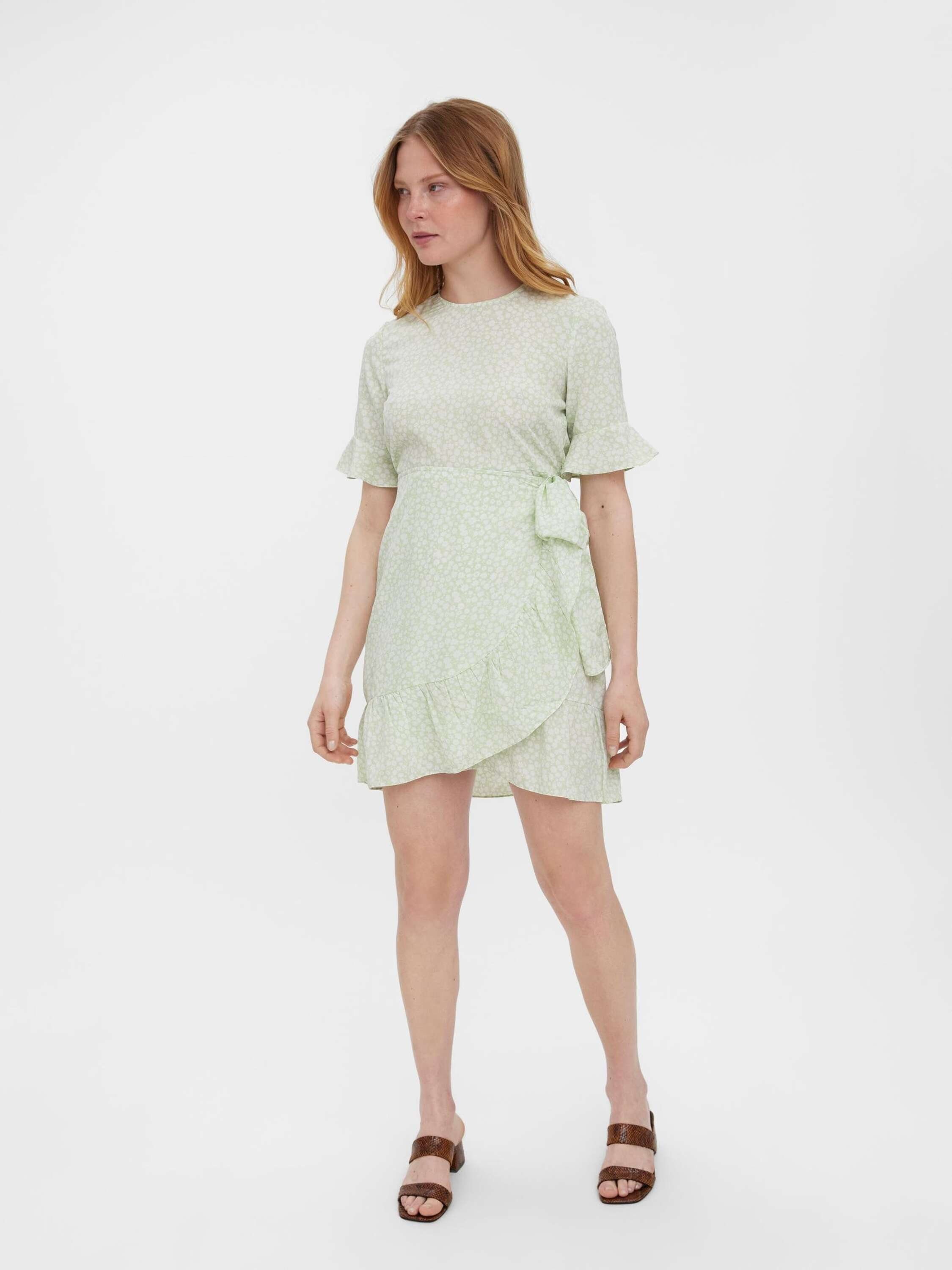 Vero Moda Minikleid Henna (1-tlg) Volant günstig online kaufen