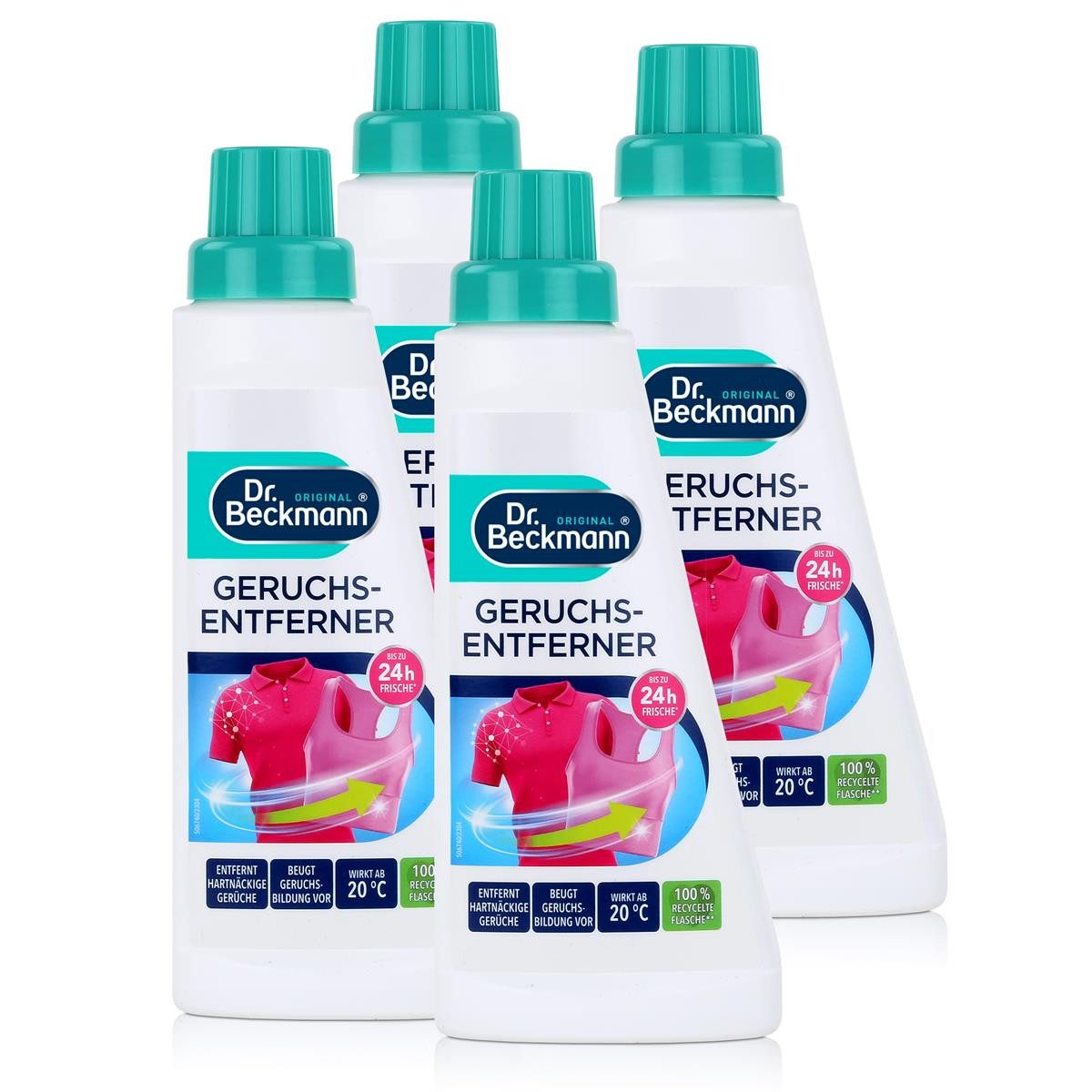 Dr. Beckmann Dr. Beckmann Geruchs-Entferner 500 ml - Geeignet für alle Textilien (4 Spezialwaschmittel