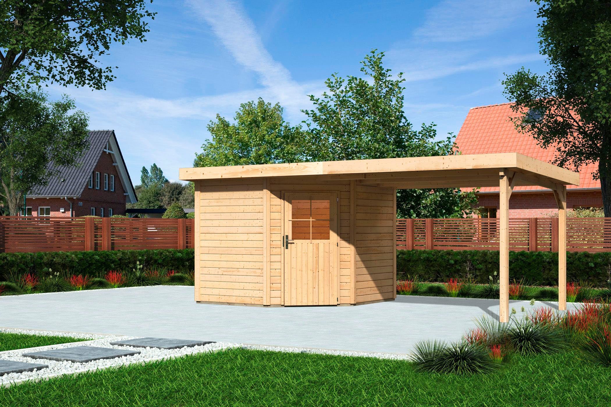 KONIFERA Gartenhaus Neusee 2