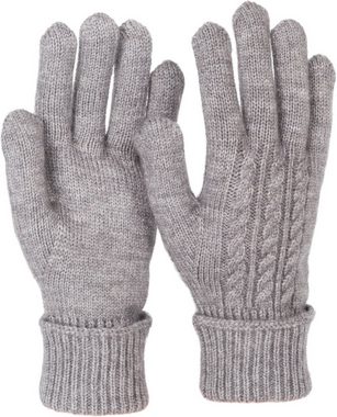 styleBREAKER Strickschal, (3-St), 3-Teiliges Schal Mütze Handschuh Set