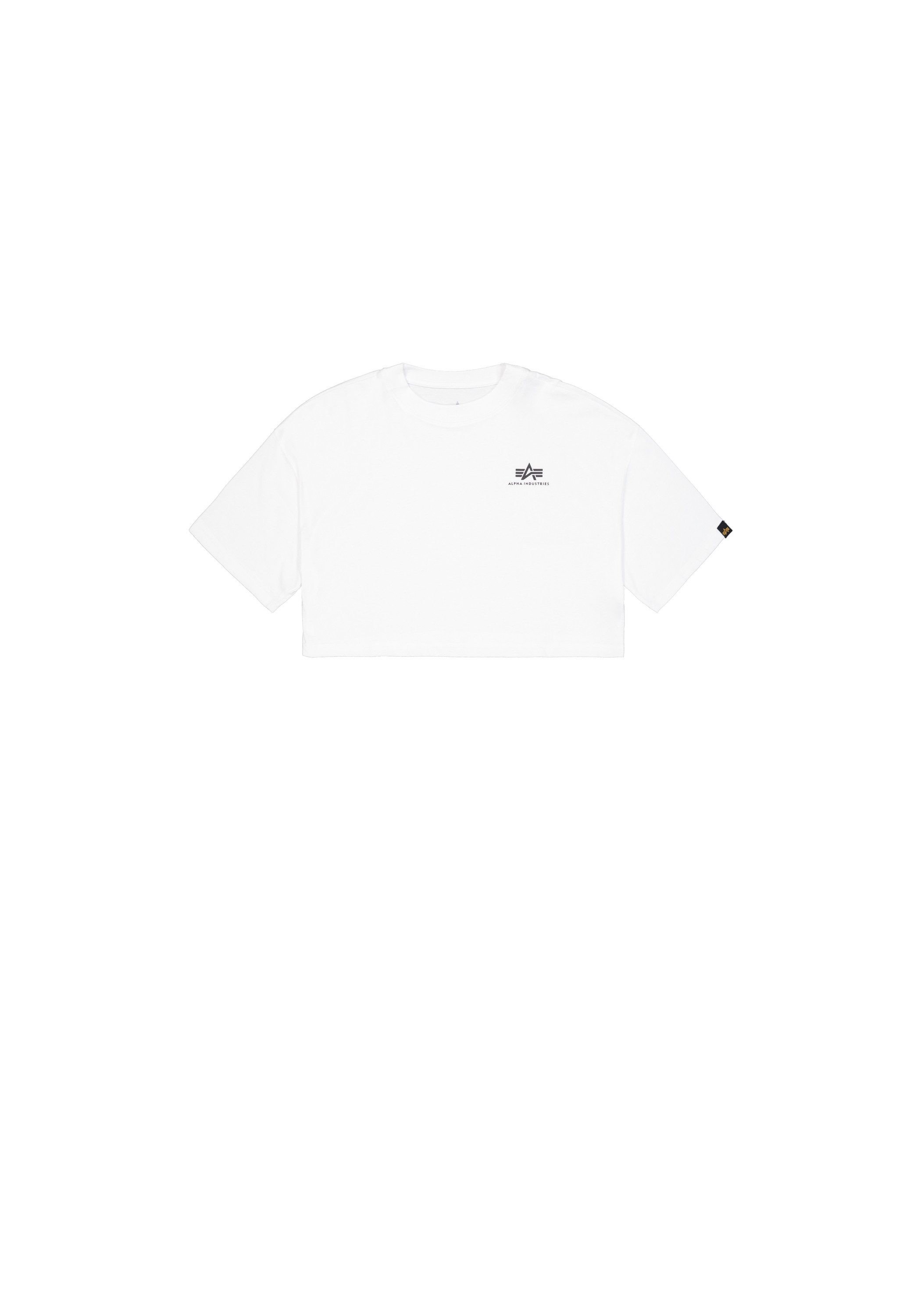 Alpha Industries T-Shirt Basic T-Shirt SL Cropped PP W