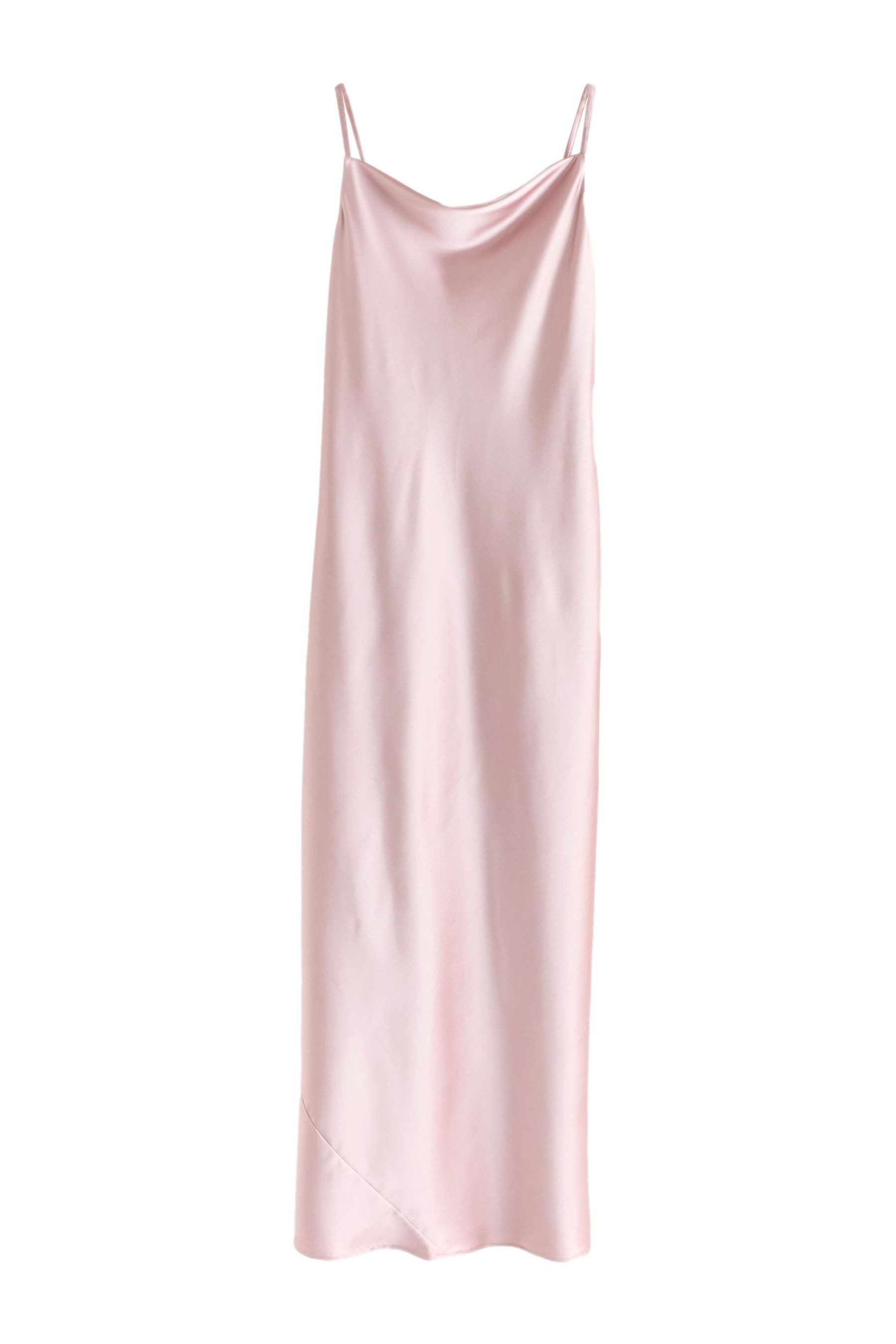 Next Satinkleid Satin-Brautjungfernkleid mit Rückenausschnitt (1-tlg) günstig online kaufen