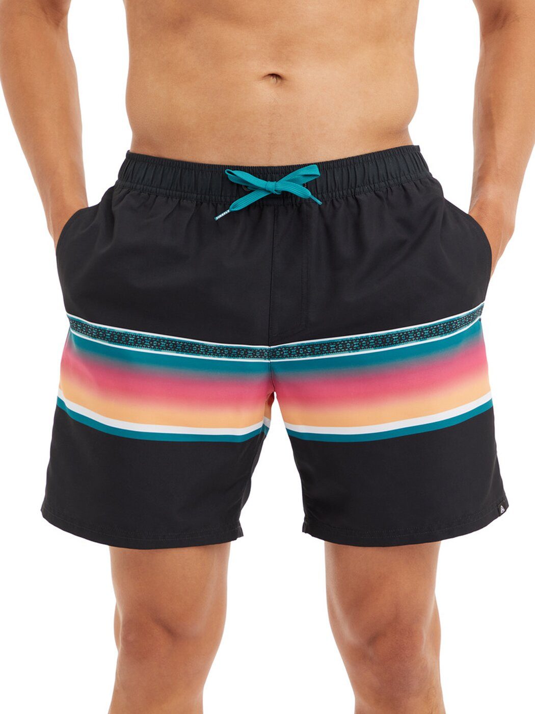 FIREFLY Badehose He.-Badeshorts Mario M 052 BLACK