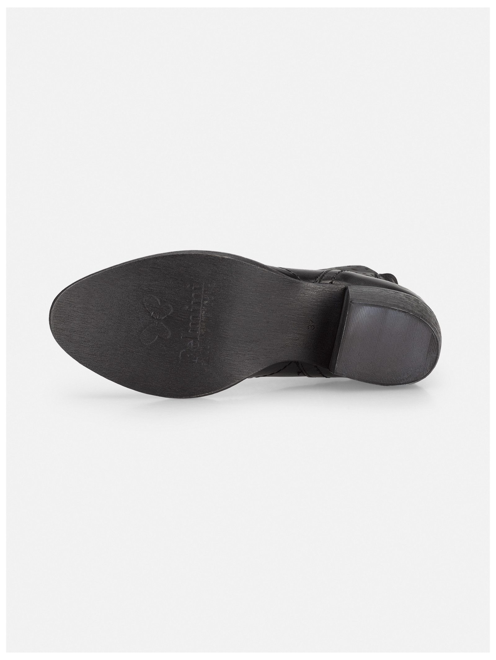 Felmini Wide Fit Stiefelette Leder . Cowboy Stiefelette