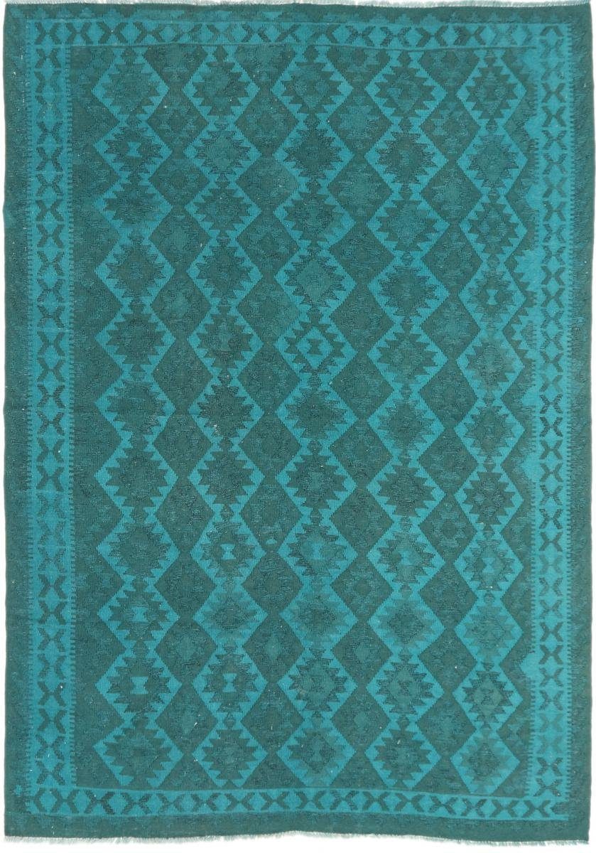 Orientteppich Kelim Afghan Heritage Limited 201x283 Handgewebter Moderner, Nain Trading, rechteckig, Höhe: 3 mm