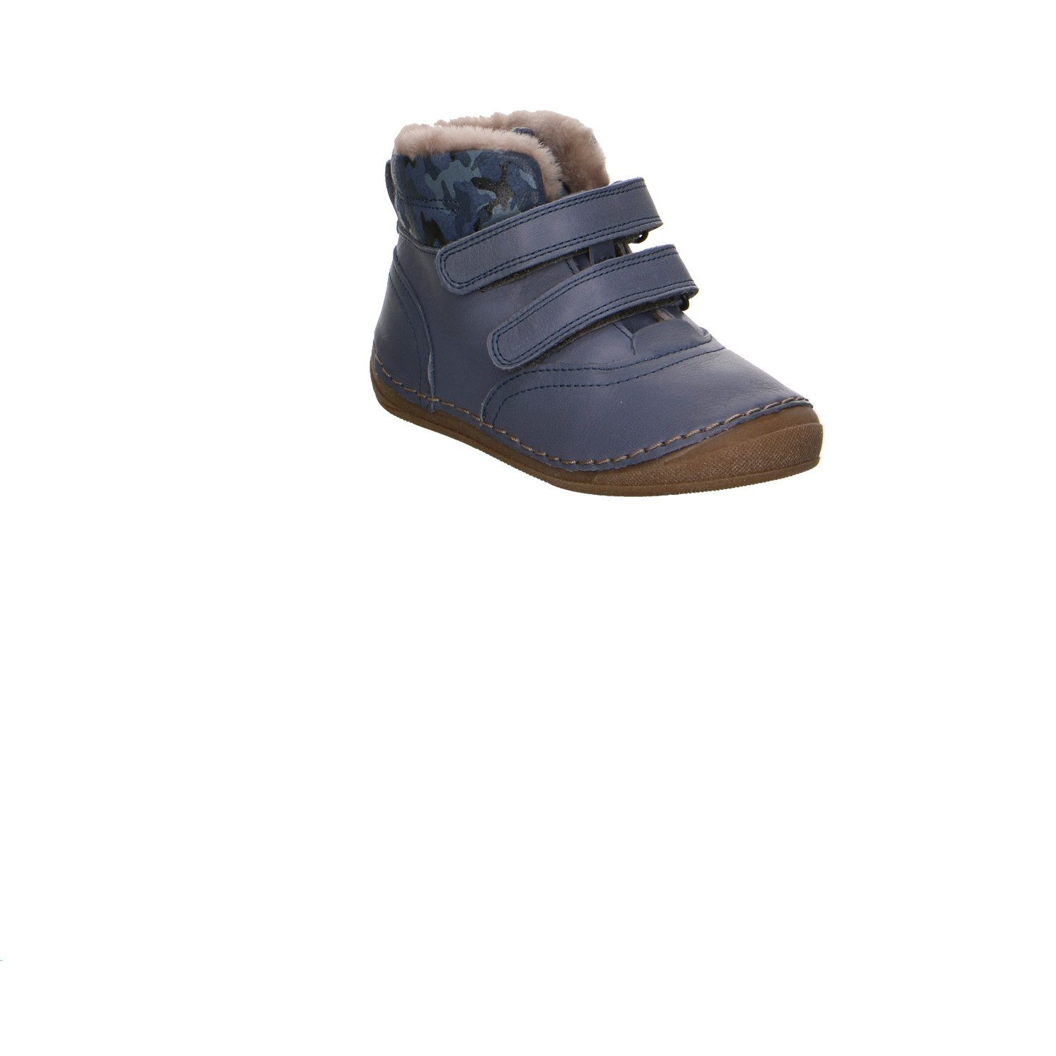 froddo® Froodo Leder Klettstiefel Winter Jungen blau Winterstiefelette
