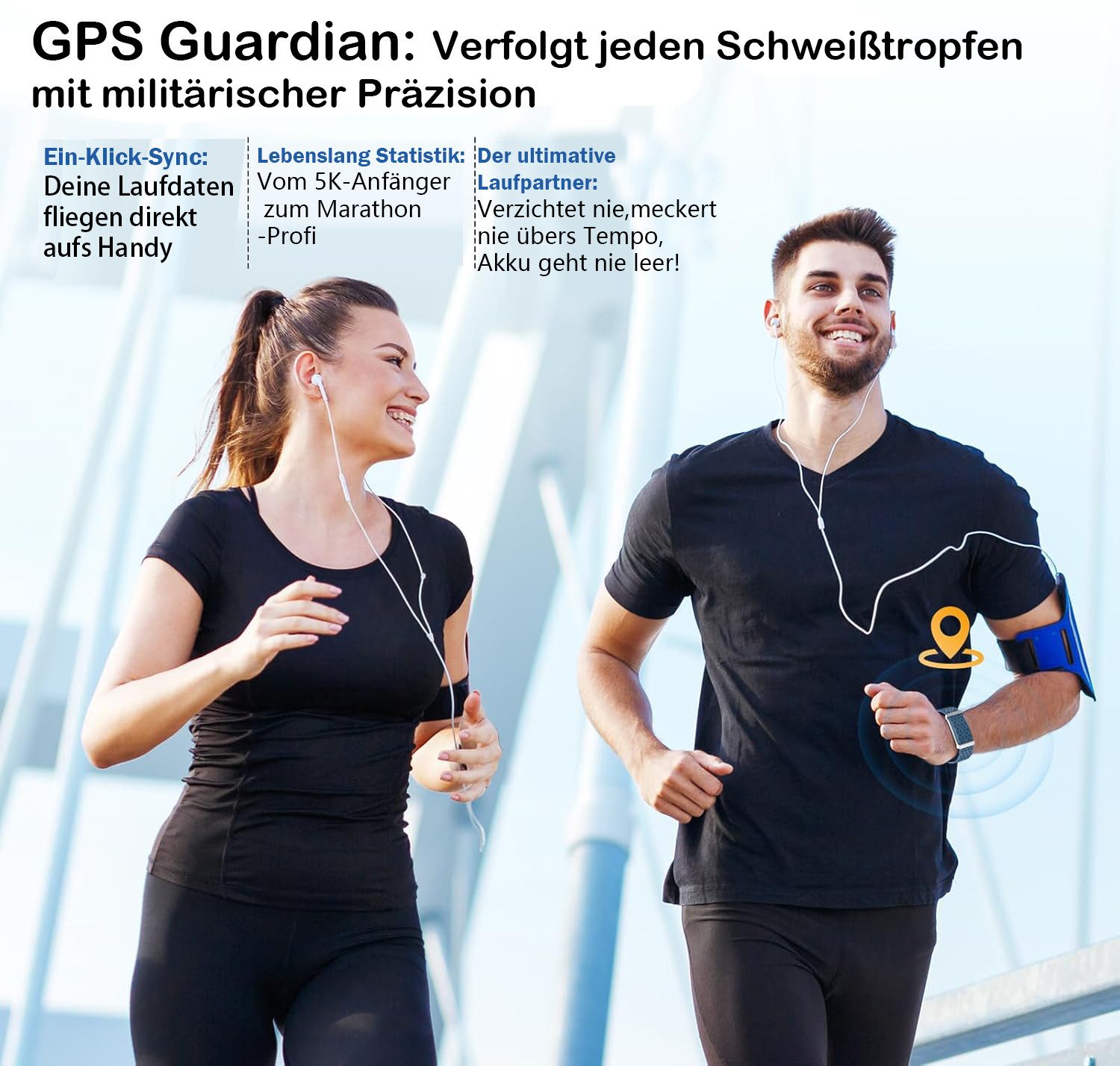 ANYSUN Fitness Tracker Damen Herren, Smart Band,Fitness Armband Ohne Display Smartwatch Smart-Armband Fitness mit Pulsmesser Schlafmonitor, Schrittzähler Uhr, SpO2, Schlafmonitor, IP68 Wasserdicht für Android und iOS