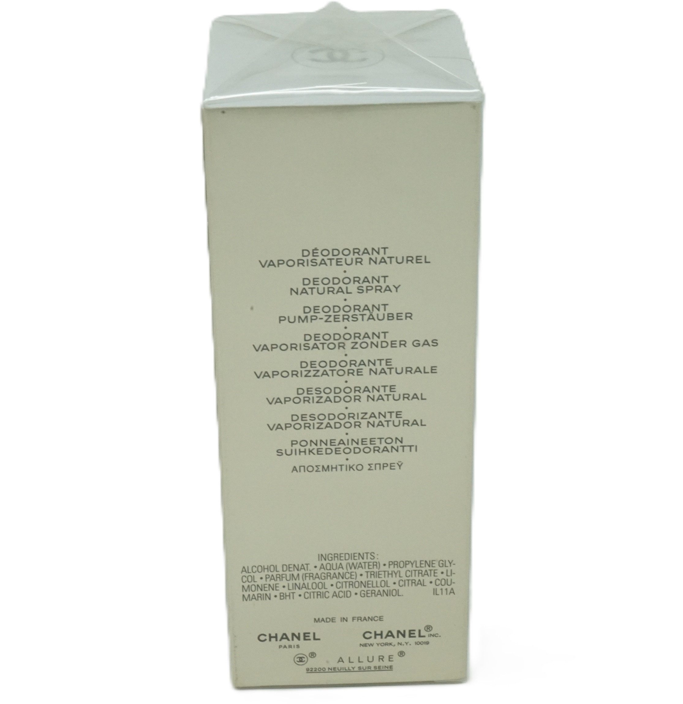 CHANEL Deo-Spray Chanel Allure Homme Blanche Edition Deodorant Spray 100 ml