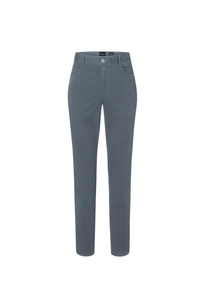 Karlowsky Fashion Stretch-Hose KARLOWSKY Damen 5-Pocket-Hose CLASSIC-STRETCH Anthrazit