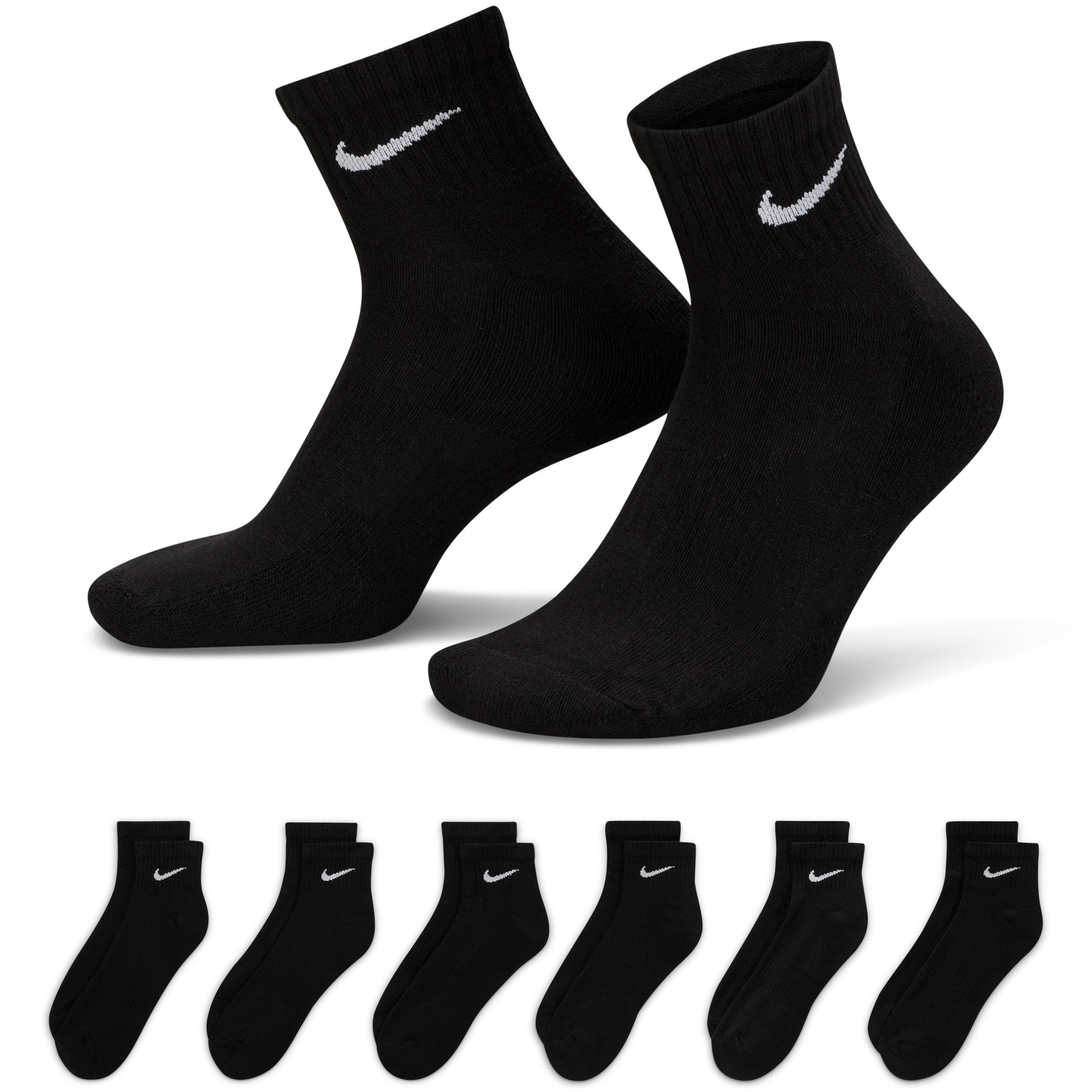 Nike Спортивні шкарпетки Everyday Cushioned Training Ankle Socks (Pairs)