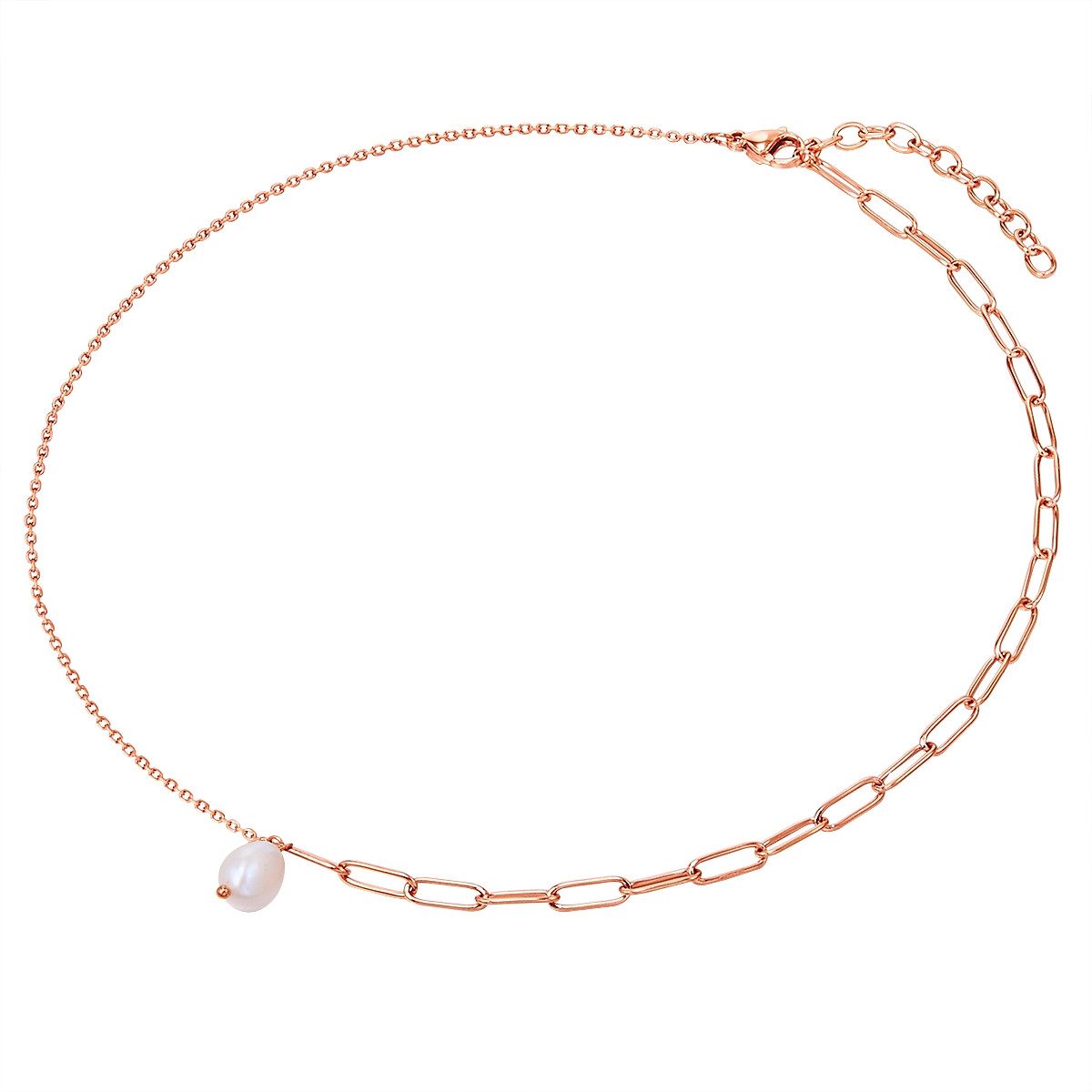 Valero Pearls Gliederkette VP776 (1-tlg), mit Süßwasser-Zuchtperle