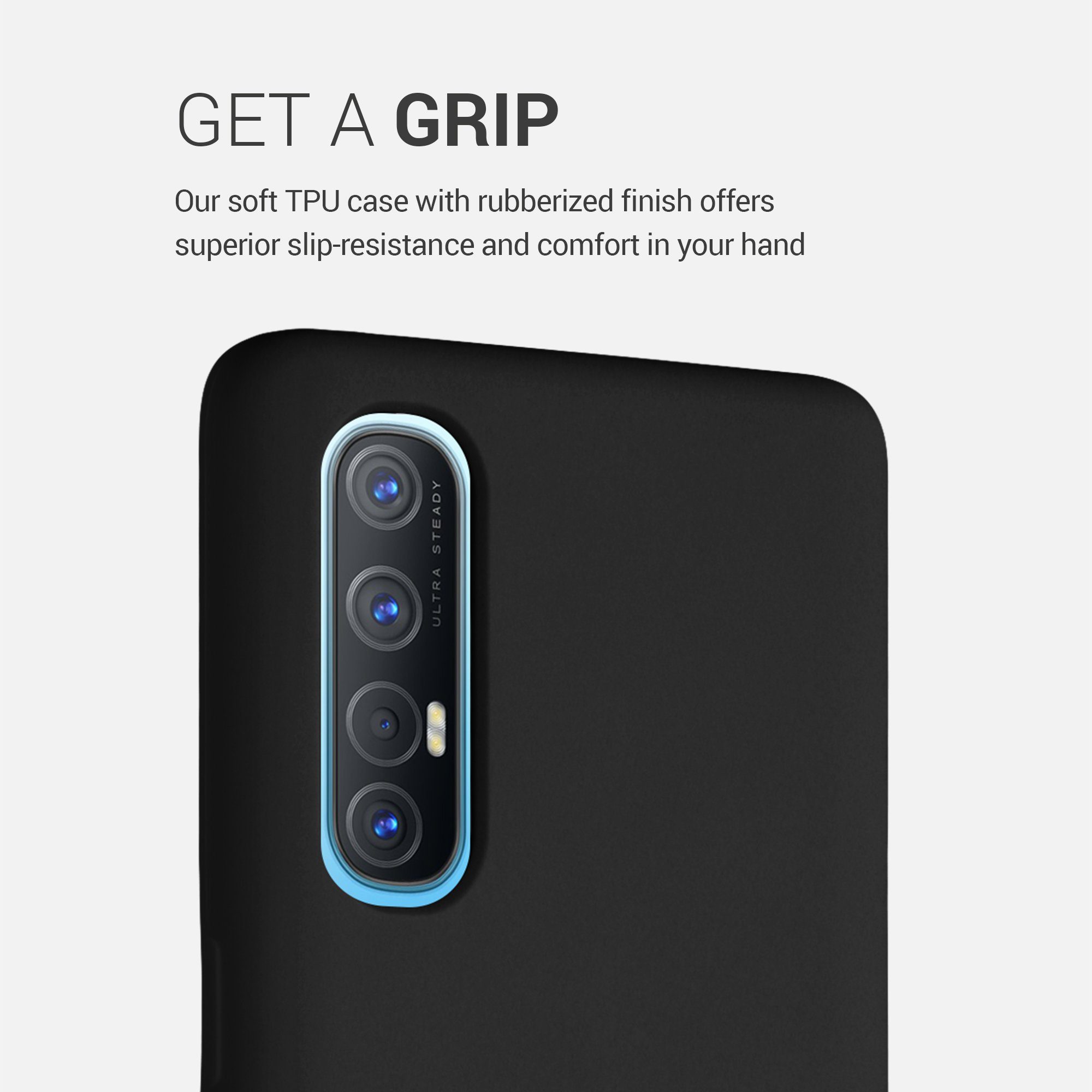 kwmobile Handyhülle Handyhülle für Oppo Find X2 Neo Hülle, Weiches Handy Silikon Case - Schutzhülle Cover