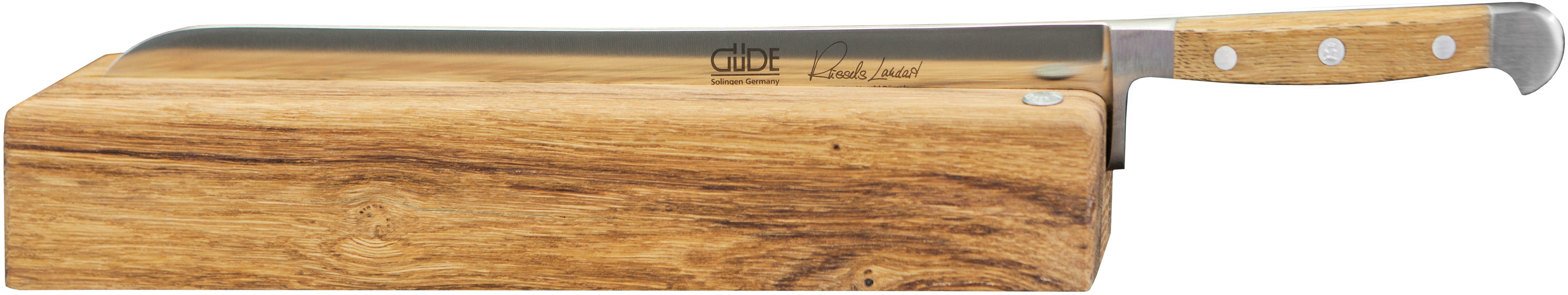 Solingen Messerhalter Franz THE (1tlg) Güde E001/32 KNIFE für Güde oder Brotmesser Messerblock No. Eichenholz Messer -