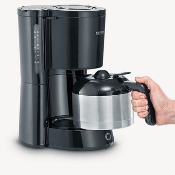 Severin Kaffeemaschine mit Mahlwerk KA 4835, 1l Kaffeekanne, nein 1x 4 Filter, Spülmaschinen geeignet, Wasserstandsanzeige