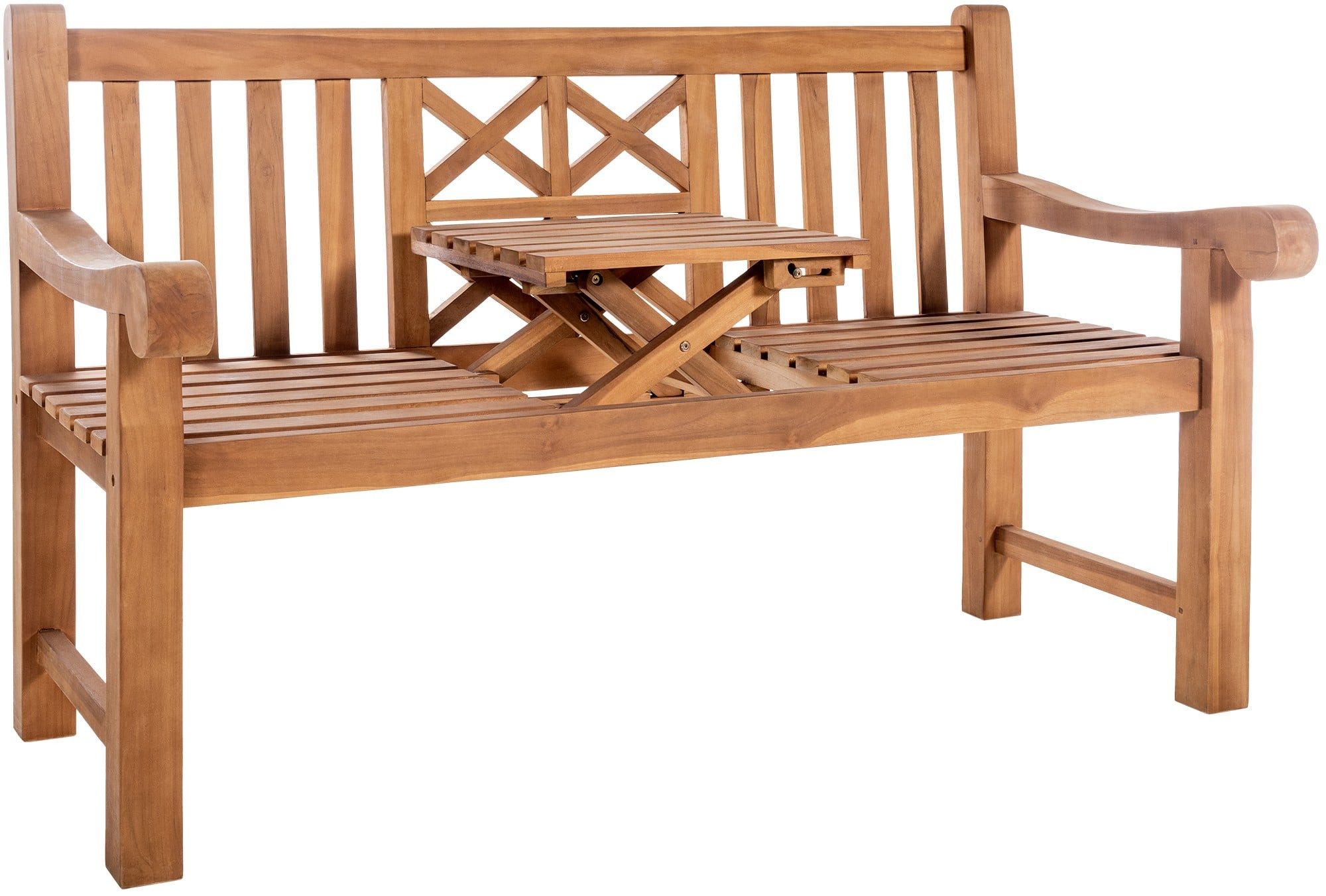 CLP Gartenbank Luka, aus wetterfestem Teakholz, günstig online kaufen