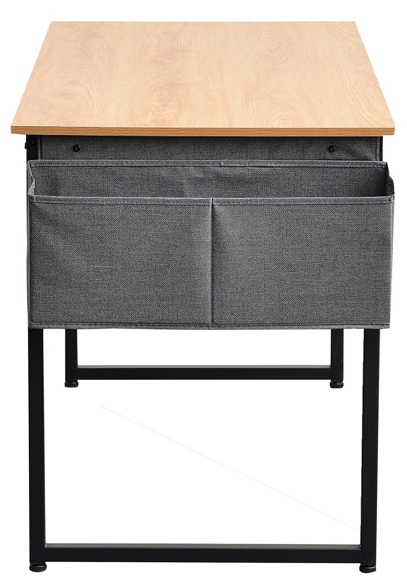 CLP Schreibtisch MDF aus Industrie-Design, natura Greeley, Tischplatte