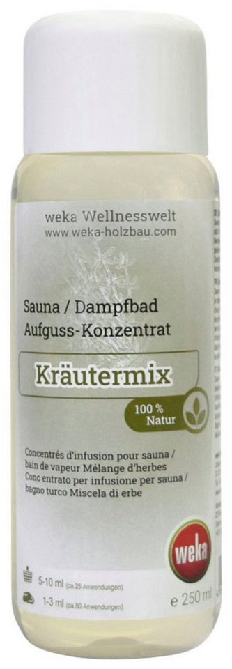 weka Aufgusskonzentrat Kräutermix, 250 ml, 250 ml