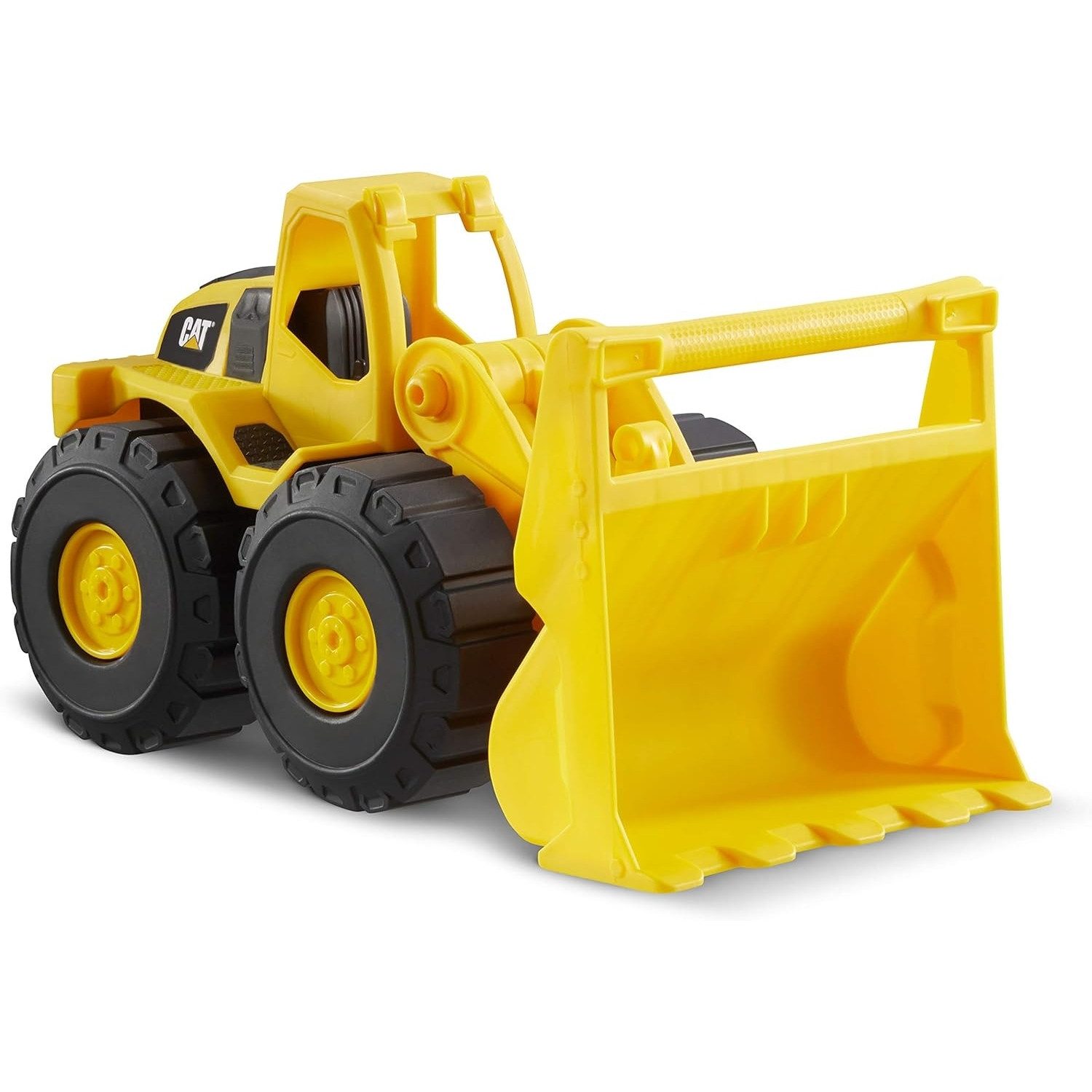 CAT Spielzeug-Bagger Radlader Kipper Spiel-Baufahrzeug Freilauf 38 cm Spielzeugauto