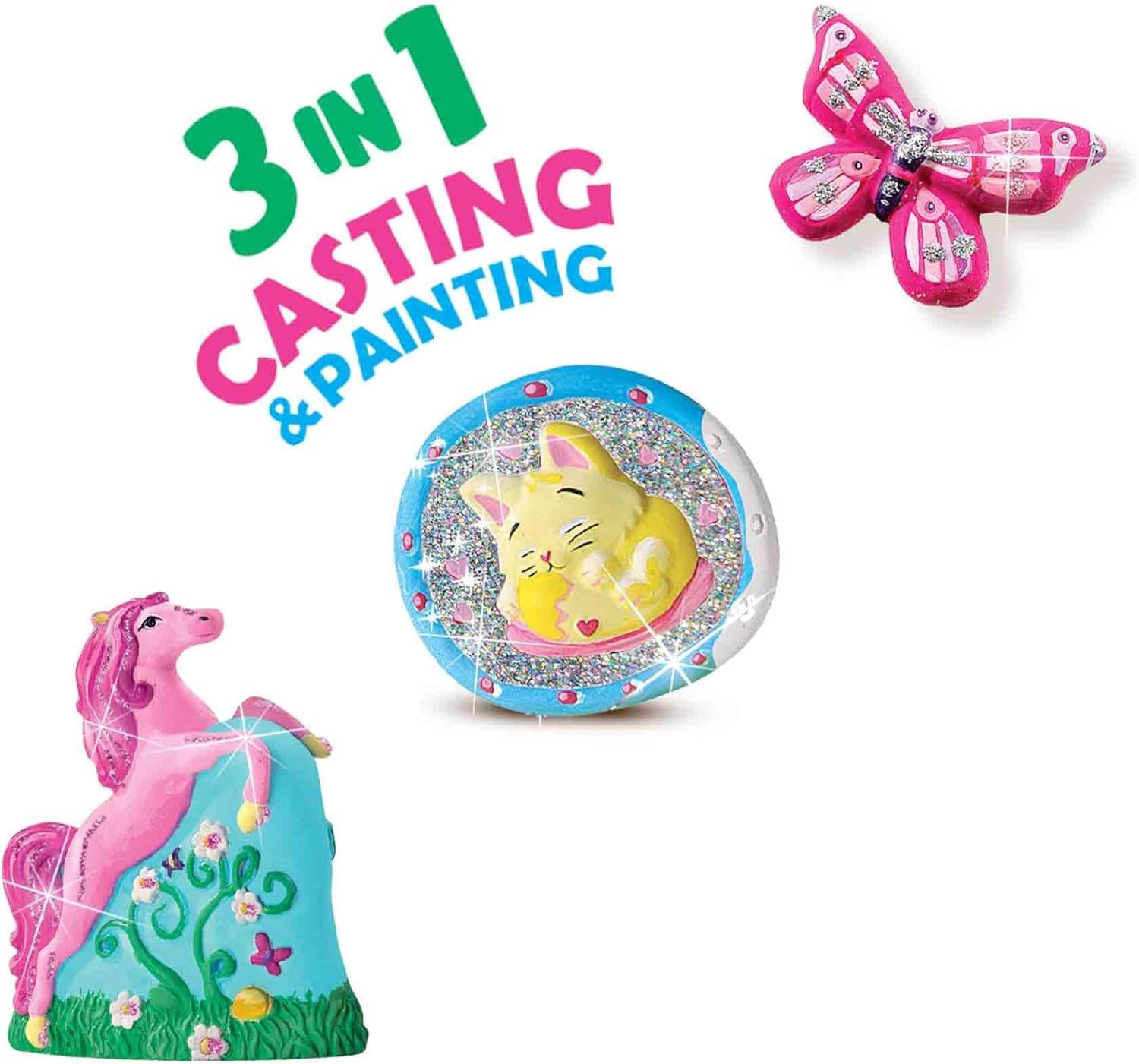 SES Kreativset SES Creative 01288 Gips Gießen 3-in-1 Set