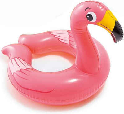 Intex Badespielzeug Wasser Spielring mit Tierkopf - Aufblasbarer (1-tlg), Kinder-Schwimmring / Schwimmreifen