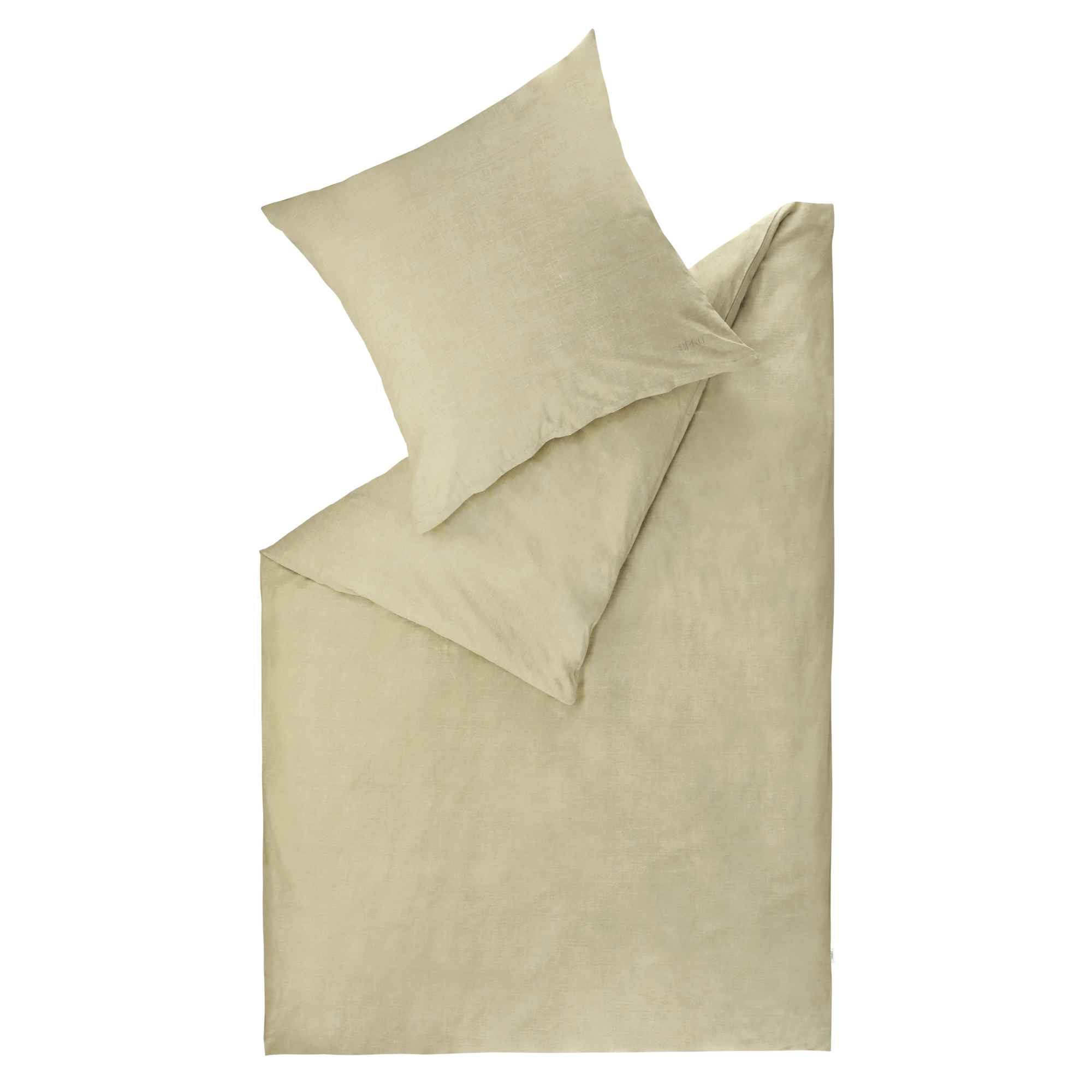 Esprit Bettwäsche HARP Renforcé Наволочки und Bettwäsche, Baumwolle, 1 teilig, 140 x 200 cm in Beige