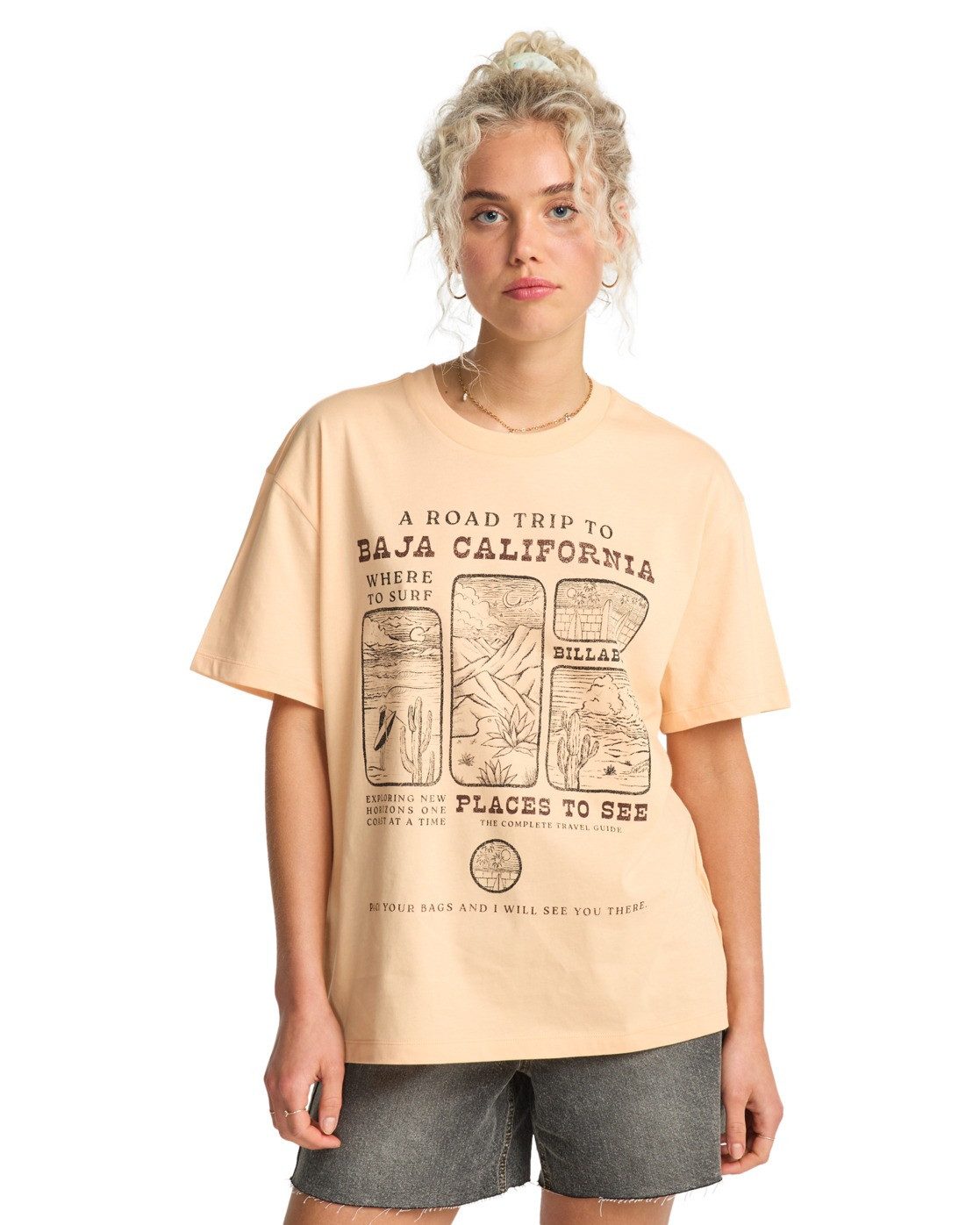 Billabong T-Shirt Flying To The Moon günstig online kaufen