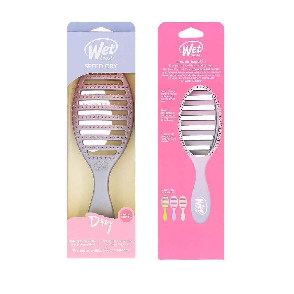 The Wet Brush Haarbürste Wet Brush Speed Dry Feel Good Ombre - Rosa/Lila