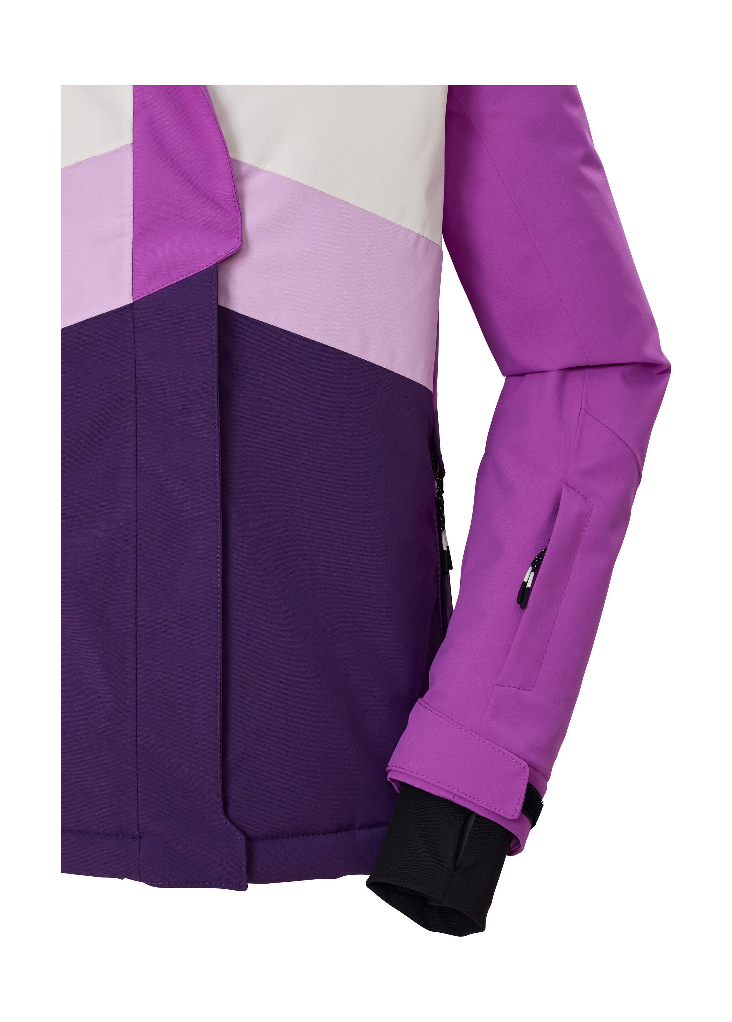 Killtec Skijacke KSW 196 GRLS SKI JCKT Wind- und wasserdichte Skijacke mit verstellbaren Details – Bild 4 von 5