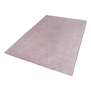 Teppich Teppich Pure Uni Flieder Rosa, HANSE Home, rechteckig, Höhe: 13 mm