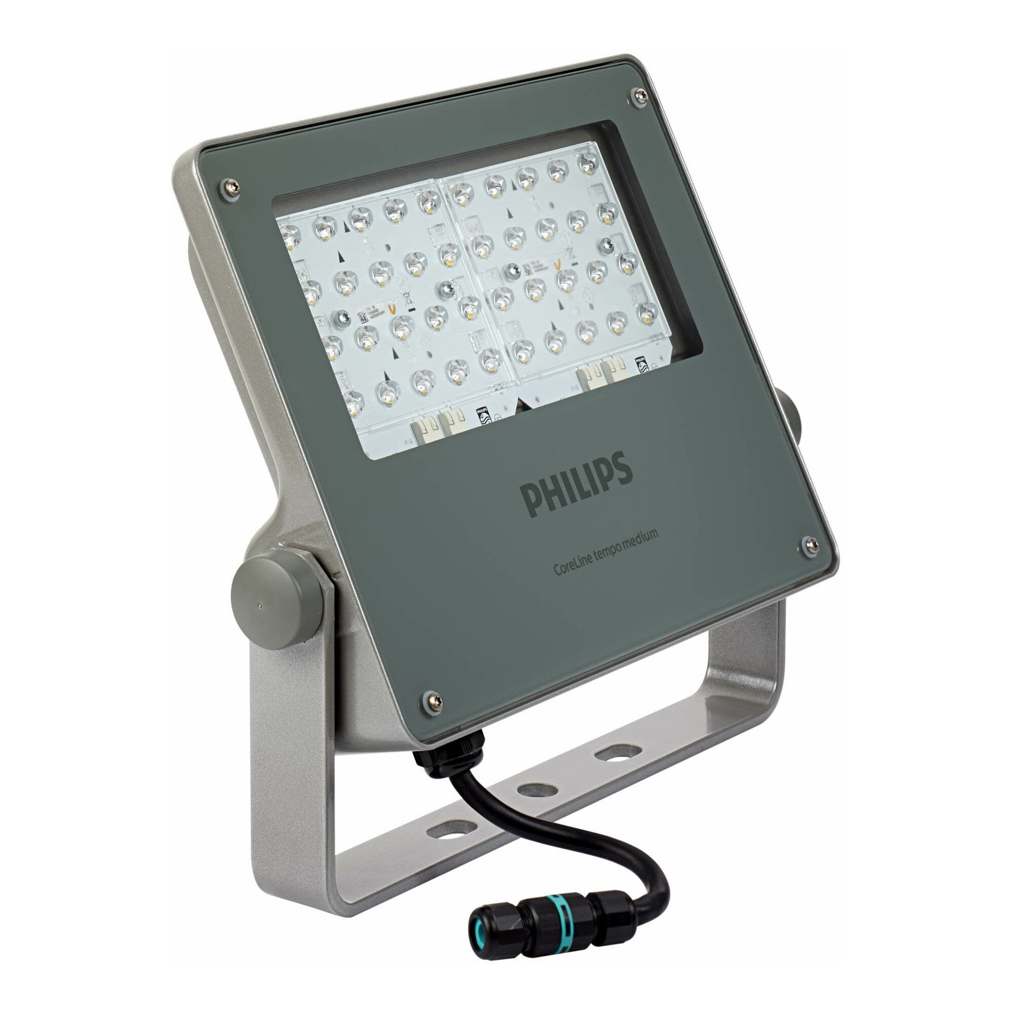 Philips LED-Leuchte Philips Lighting LED-Scheinwerfer 4000K sym. BVP125LED120-4S/740S