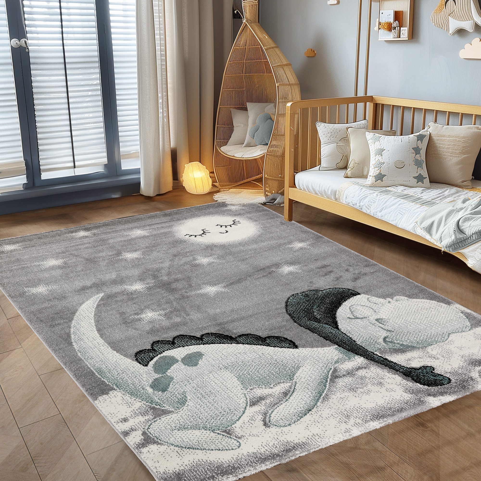 Carpettex Kinderteppich Dinosaurier Design, Läufer, Höhe: günstig online kaufen