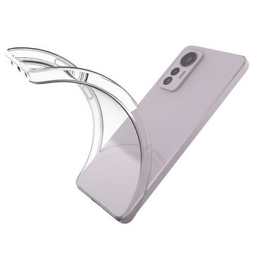 CoverKingz Handyhülle Hülle für Xiaomi 12 Lite 5G Handyhülle Silikon Cover Case Bumper