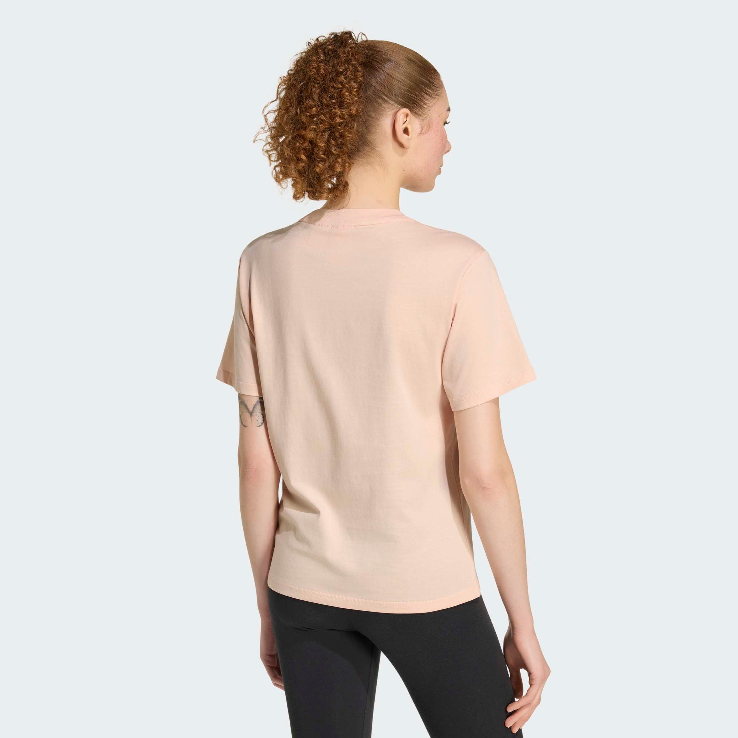 adidas Sportswear T-Shirt W SL SJ T Basic Design, Rundhalsausschnitt, mit kleinem 3-Streifen Logo