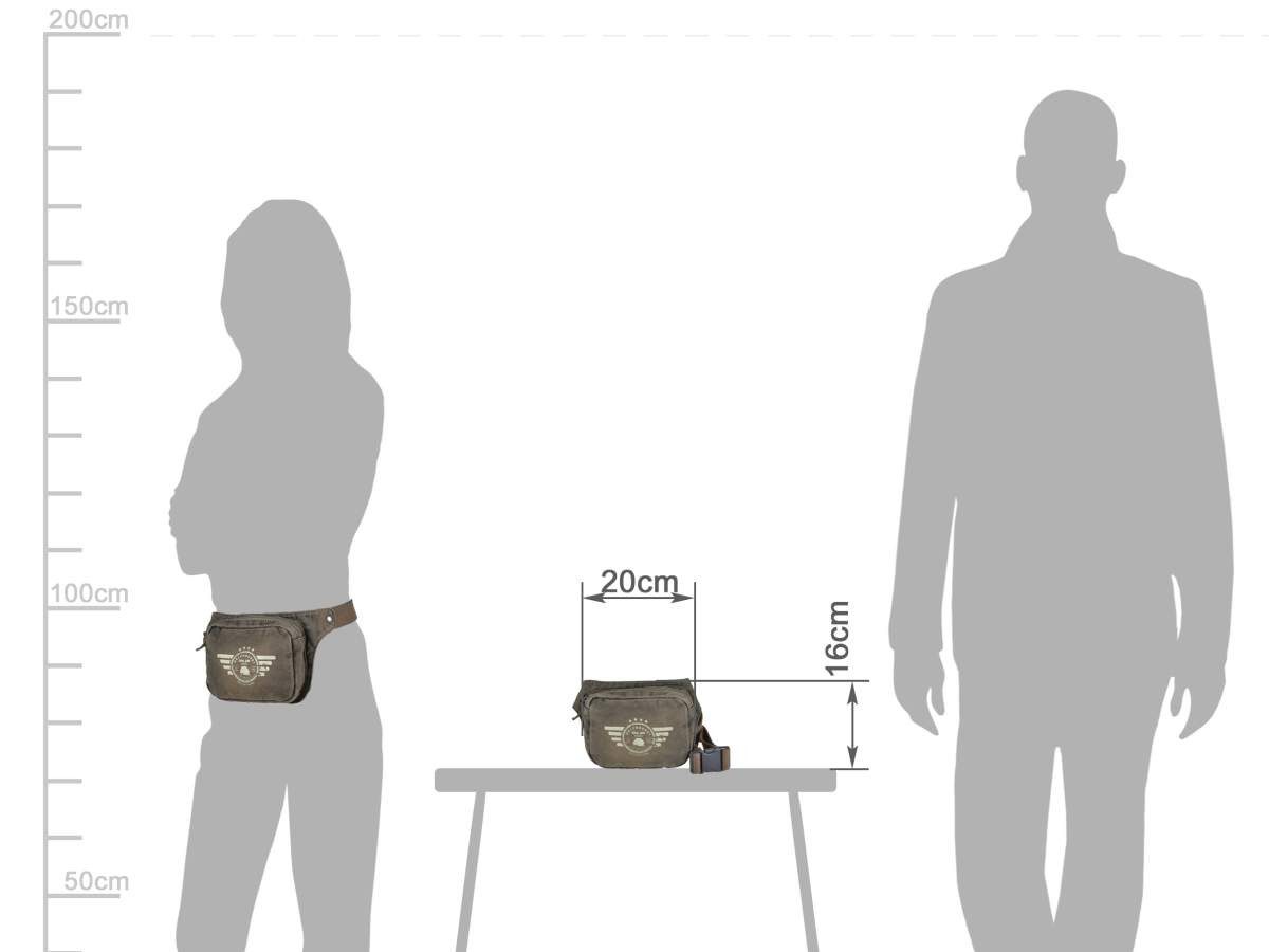 Greenburry Bauchtasche Aviator, Waist Bag, Hüfttasche