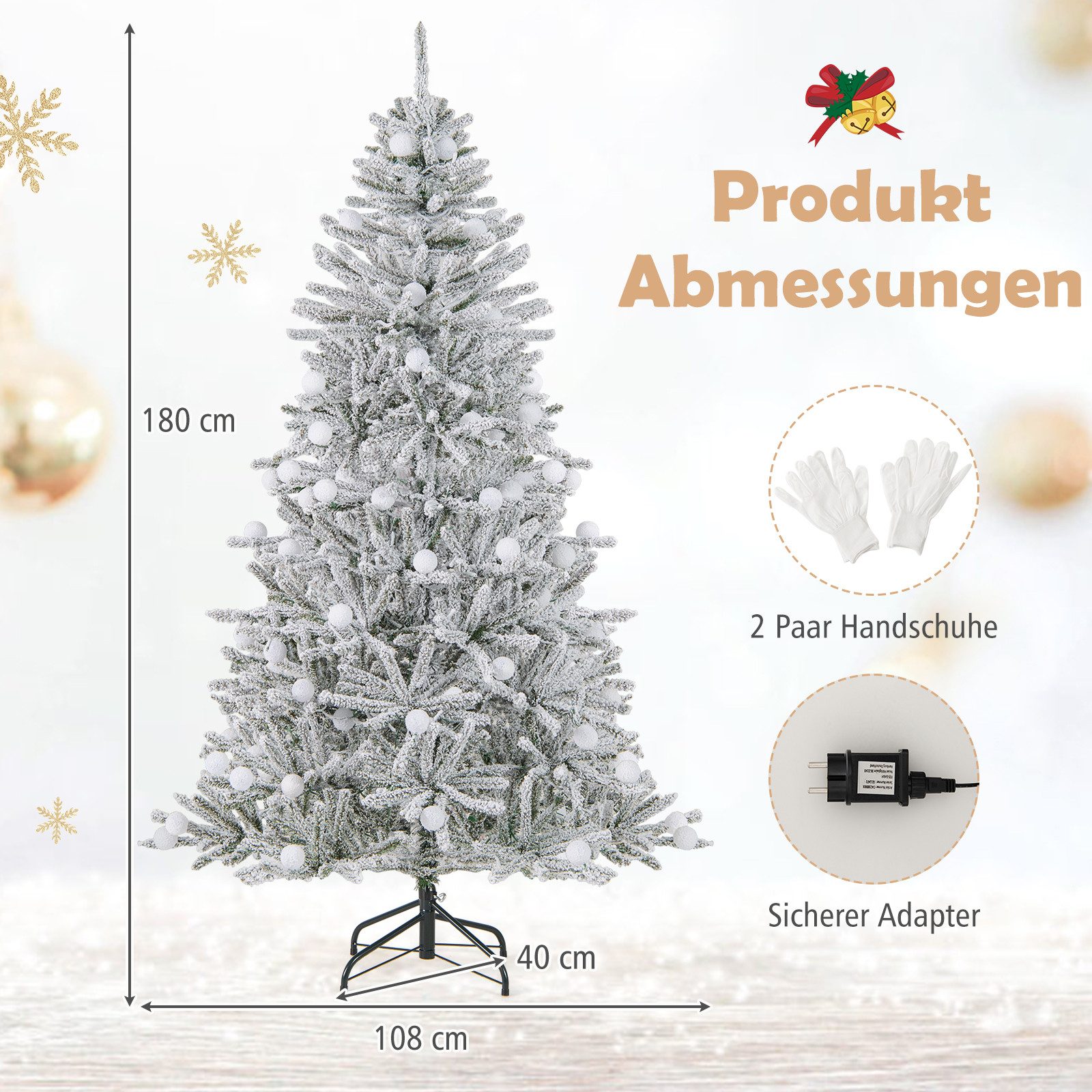 COSTWAY Künstlicher Weihnachtsbaum