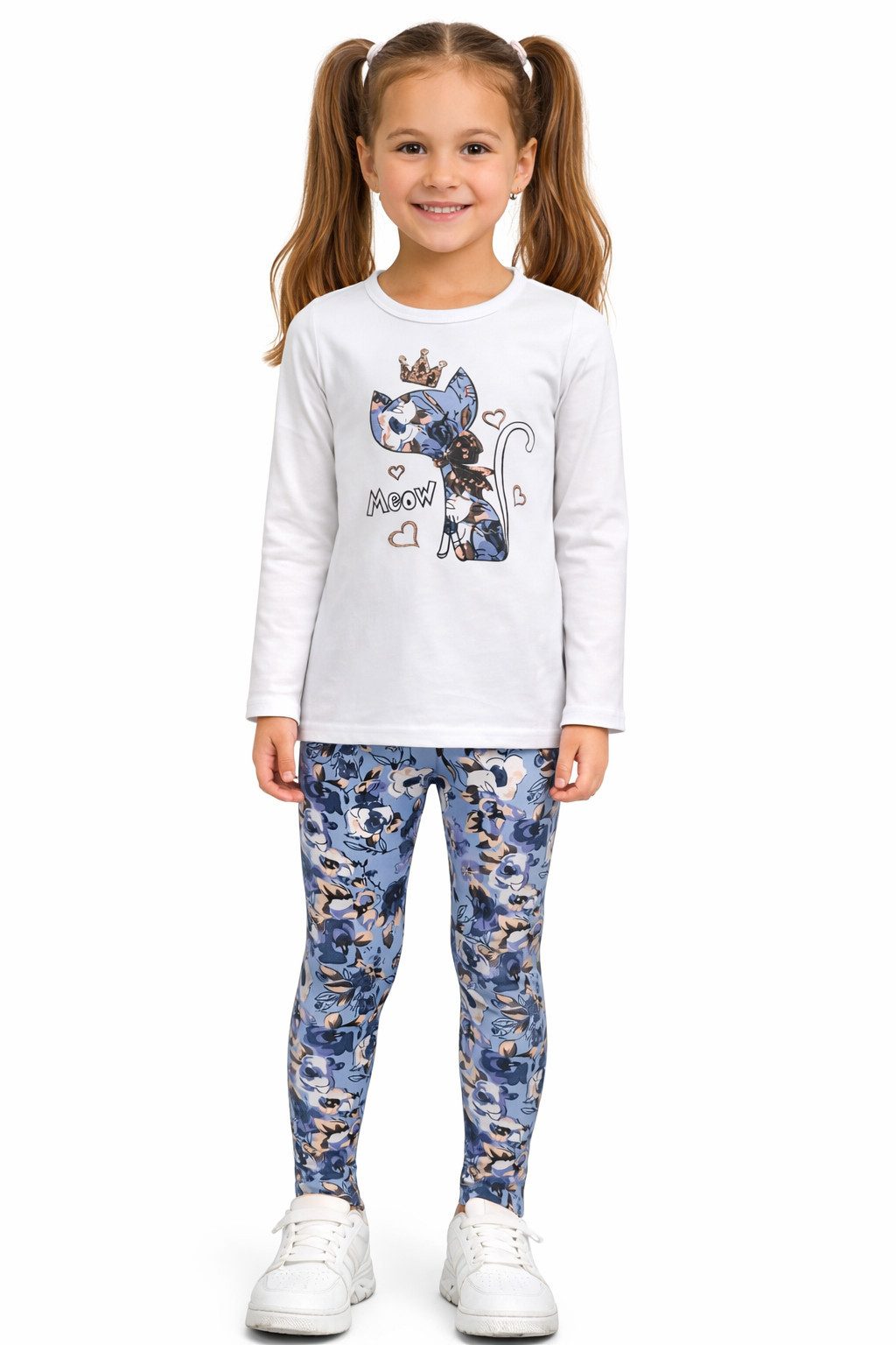 Langarmshirt & Leggings Sommer Set Langarm Shirt + Leggings, MS2209e