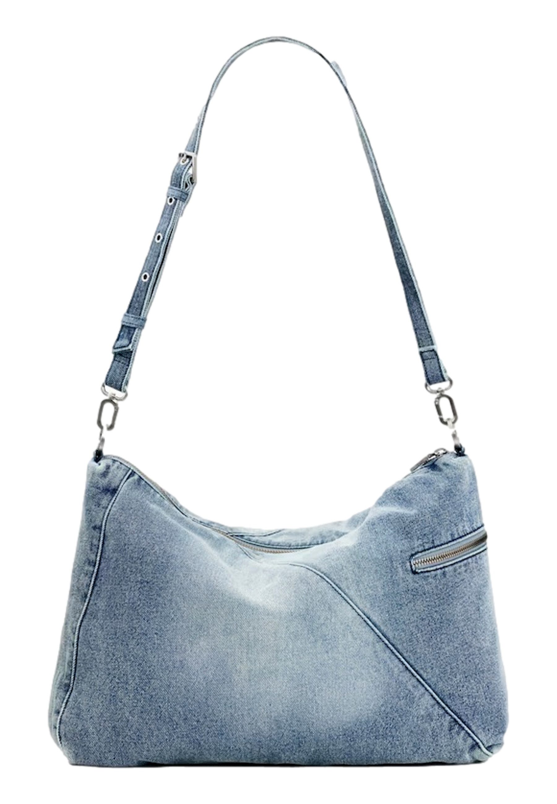 Desigual Schultertasche Tasche HALF LOGO DENIM Umhängetasche (1-tlg)