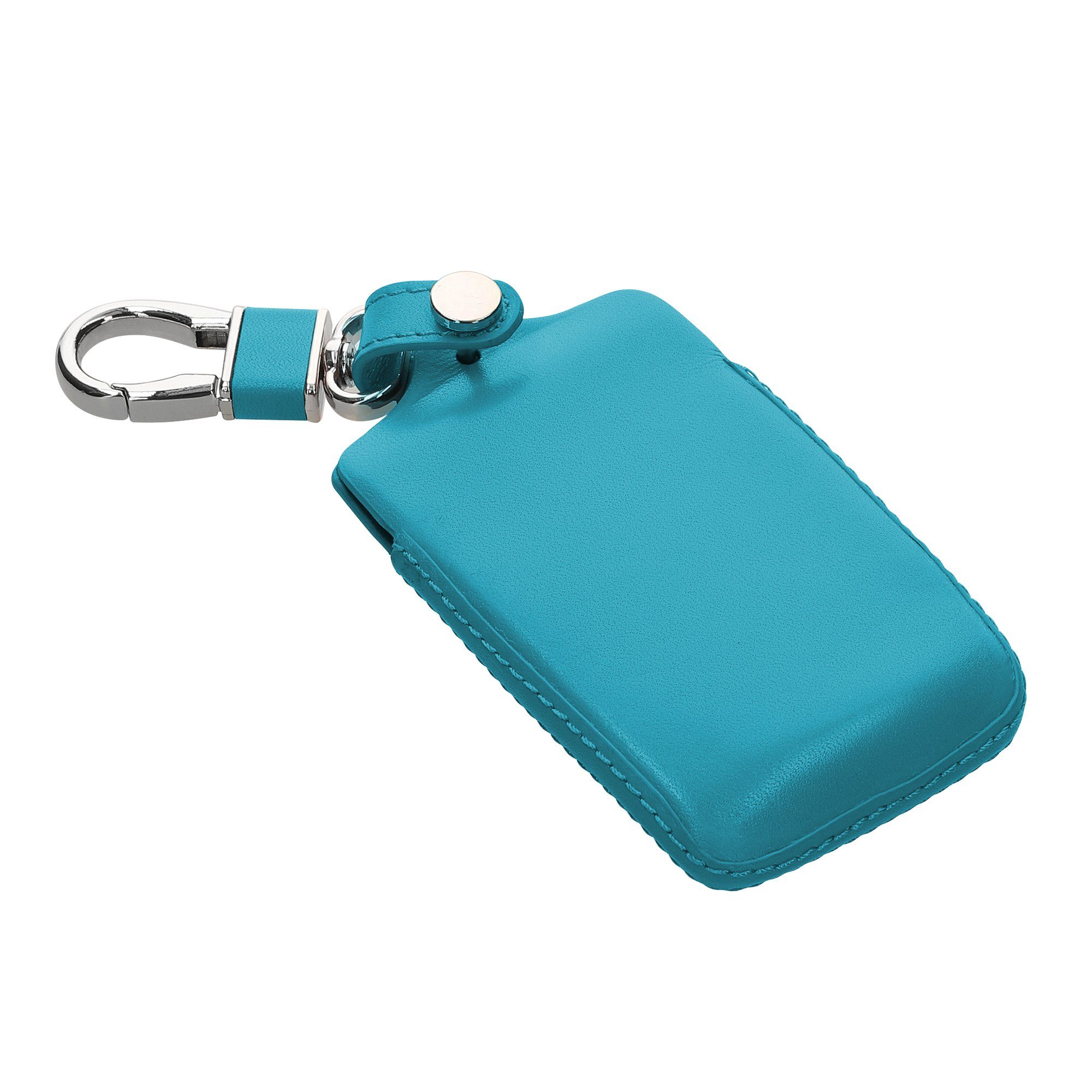 Schutzhülle Autoschlüssel Leder - Schlüsseltasche für Schlüssel kwmobile Cover Hülle Renault, Schlüsselhülle Case