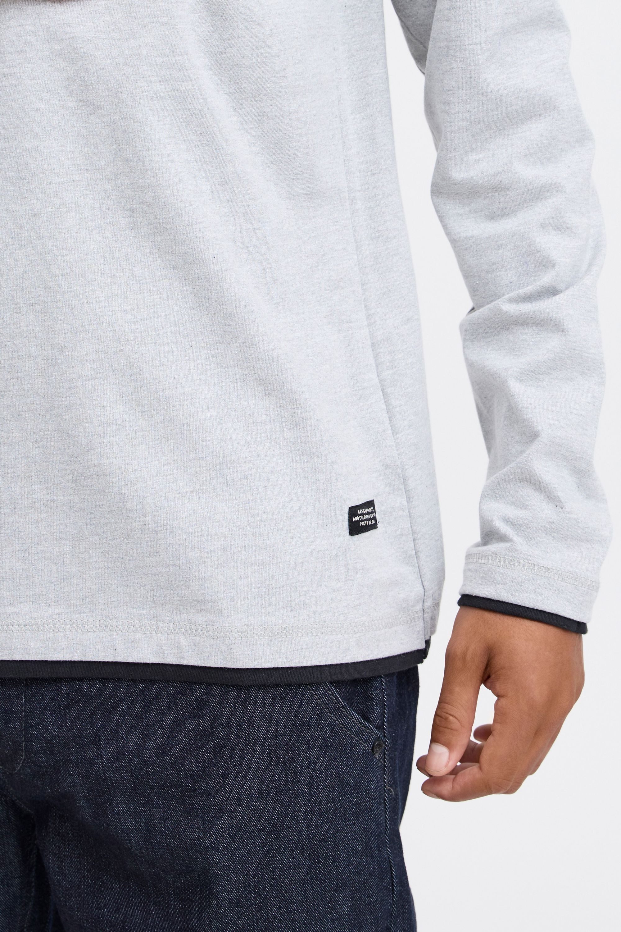 Blend Longsleeve BHTee (1-tlg) Basic Longsleeve
